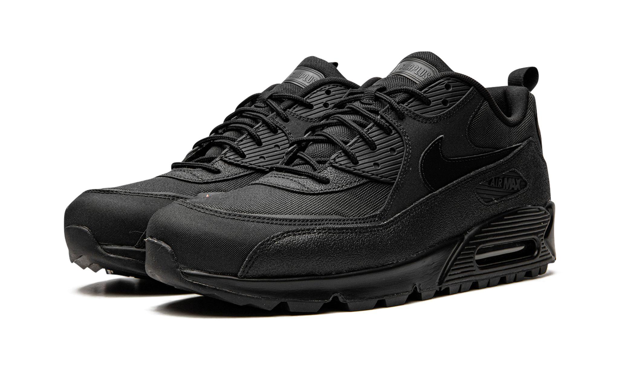 nike air max 90 surplus black on feet