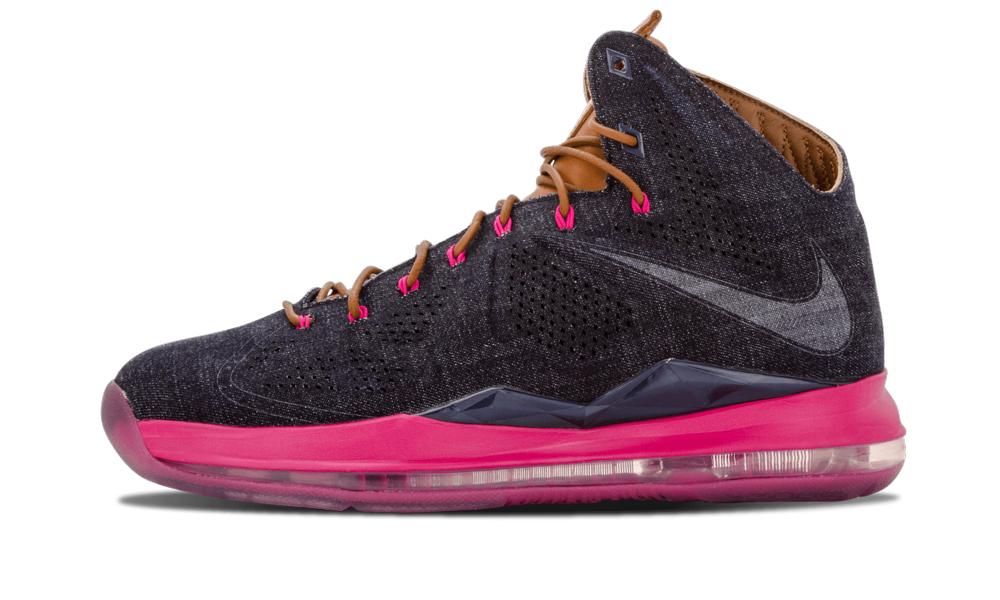 lebron 10 ext denim