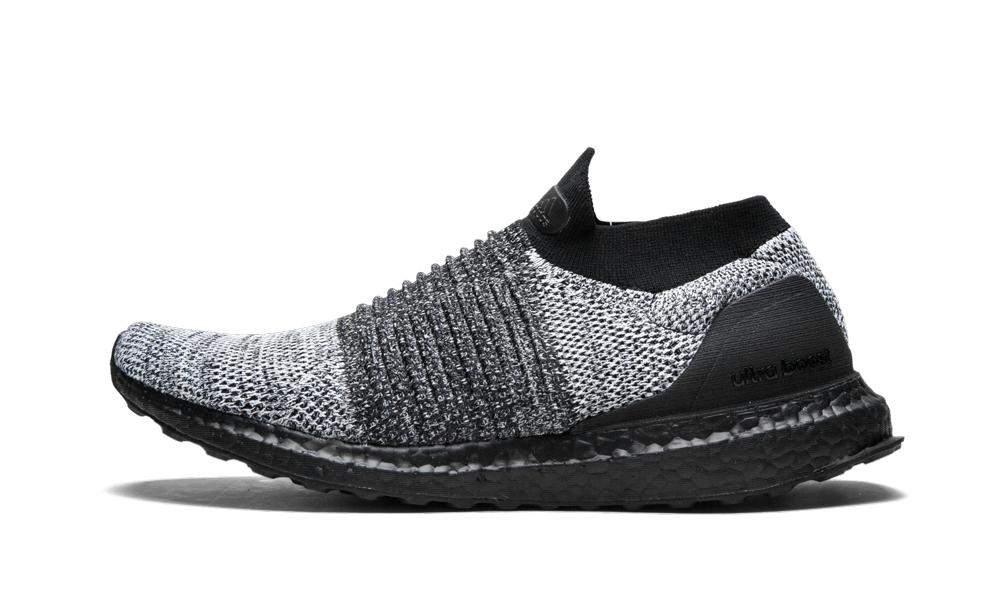 ultra boost triple black laceless