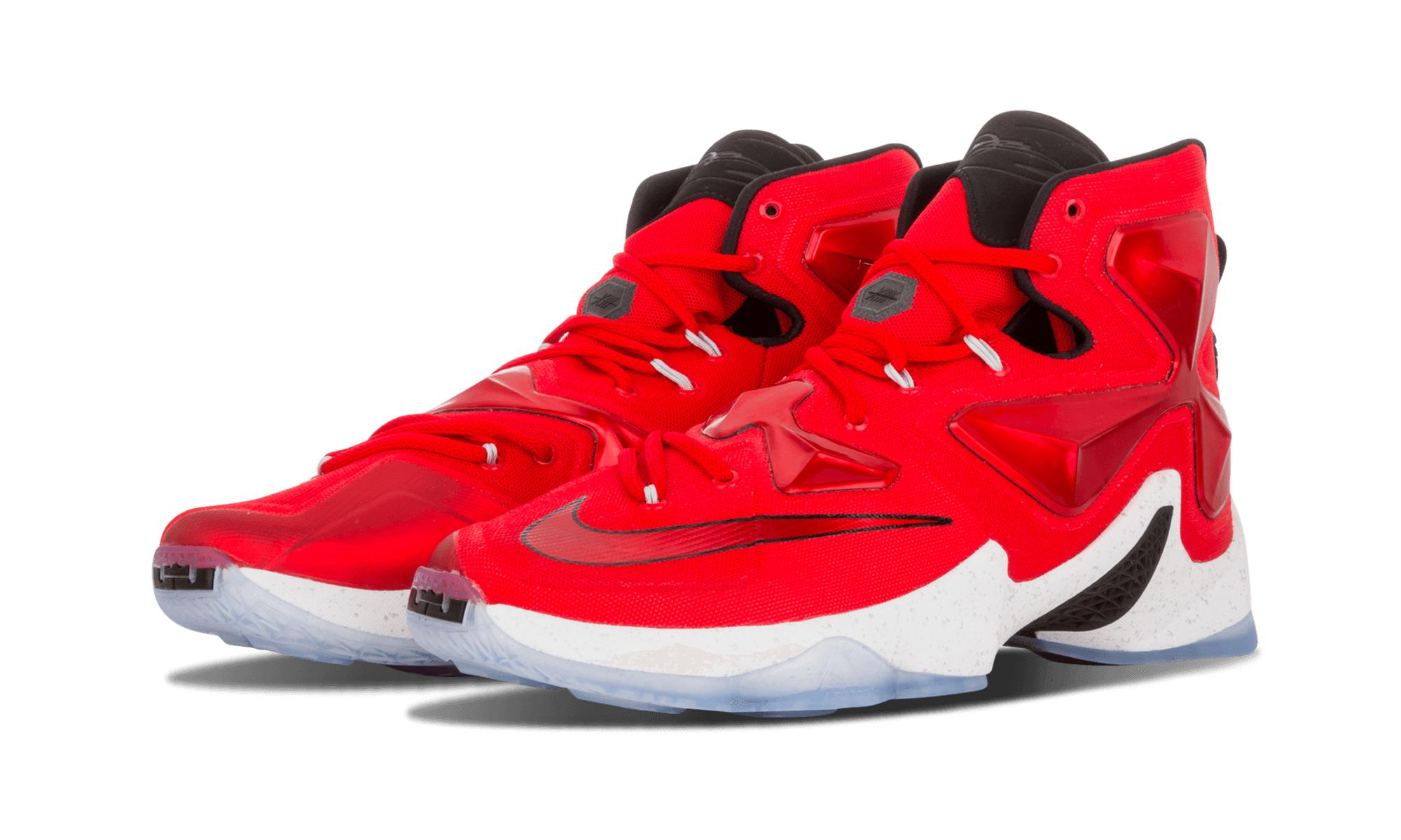 nike lebron 13 rosso