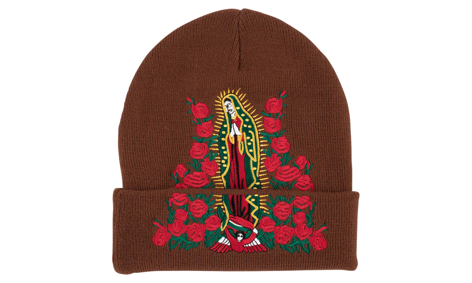 supreme guadalupe beanie