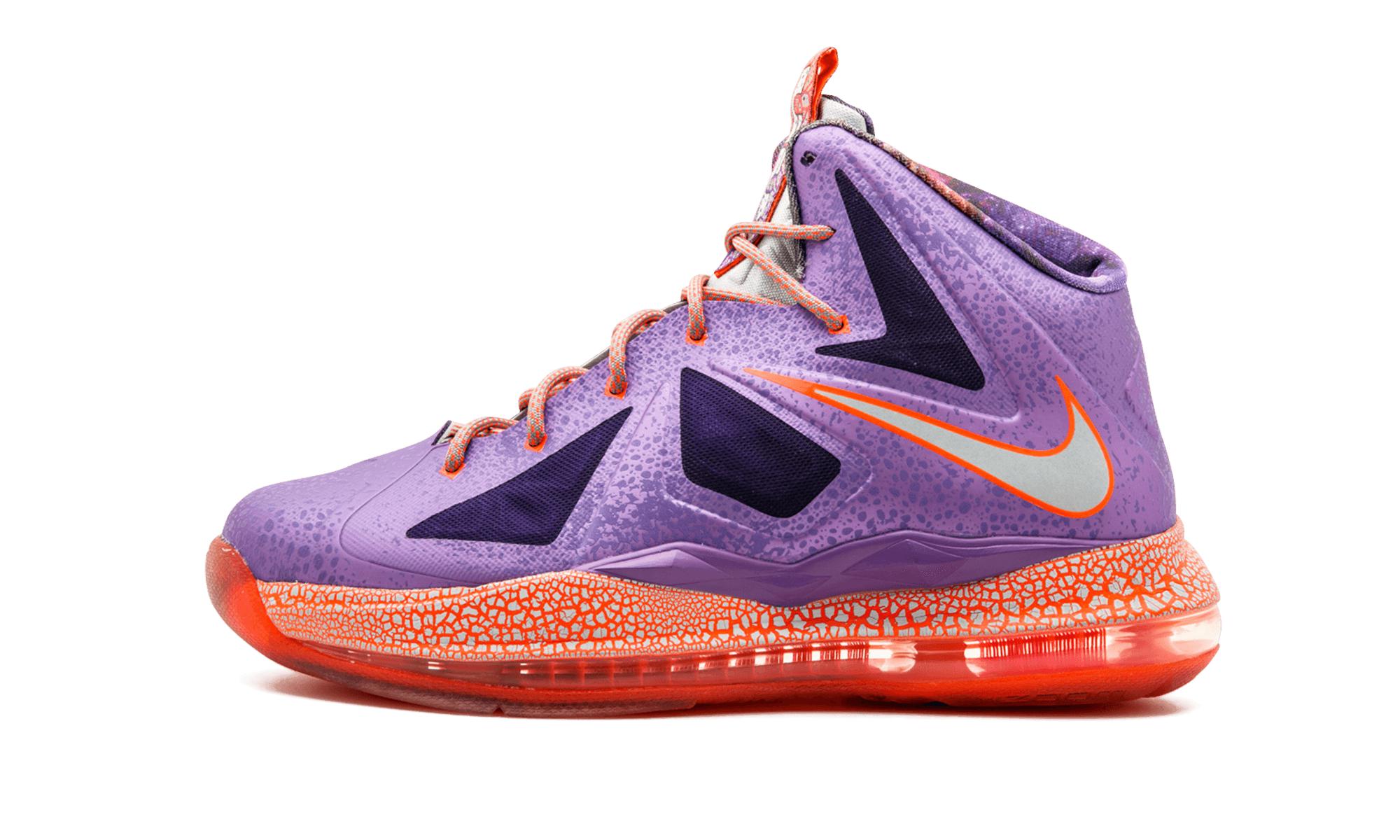 Nike Lebron 10 (gs) in Purple for Men - Lyst