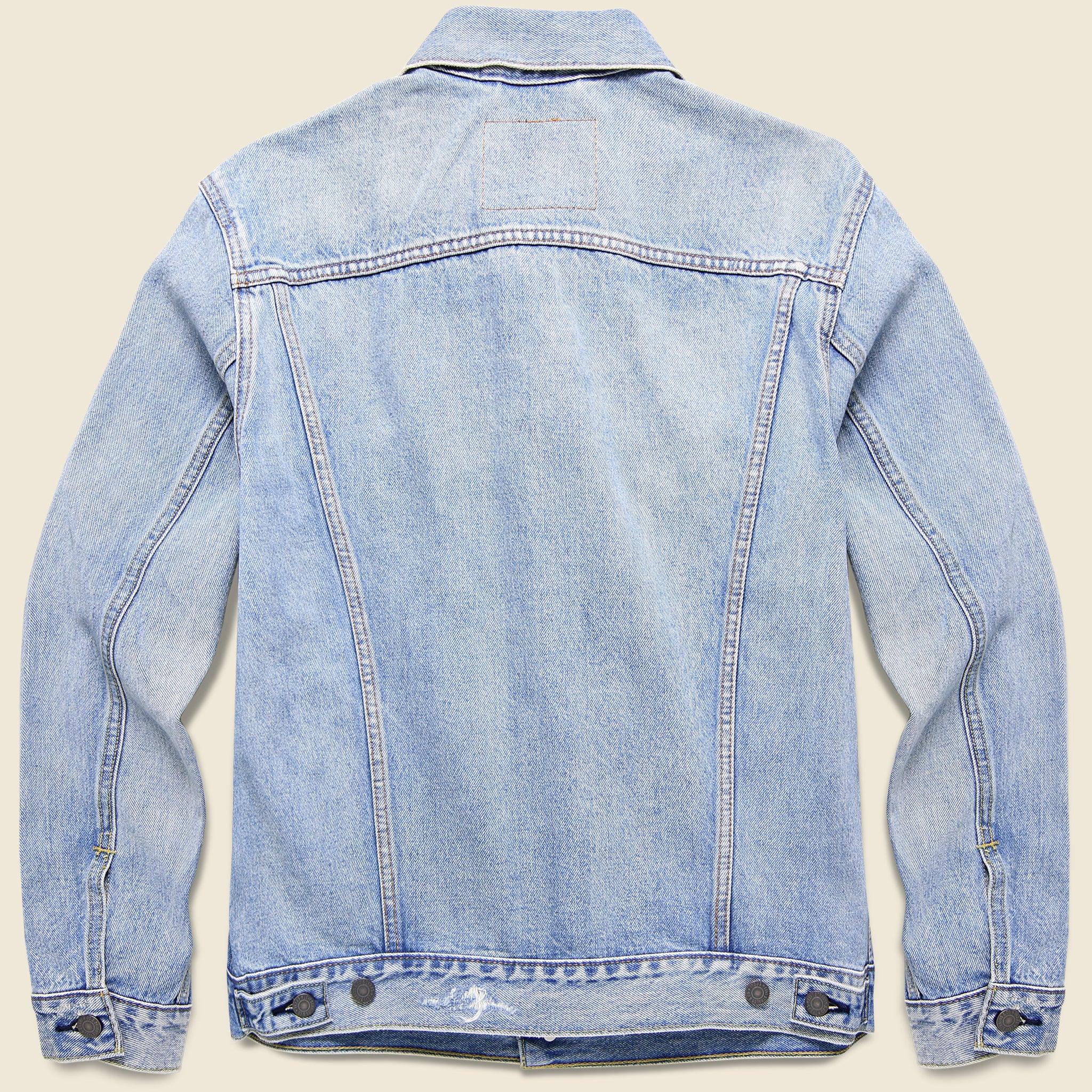 Denim Trucker Jacket - Coffee Shop 