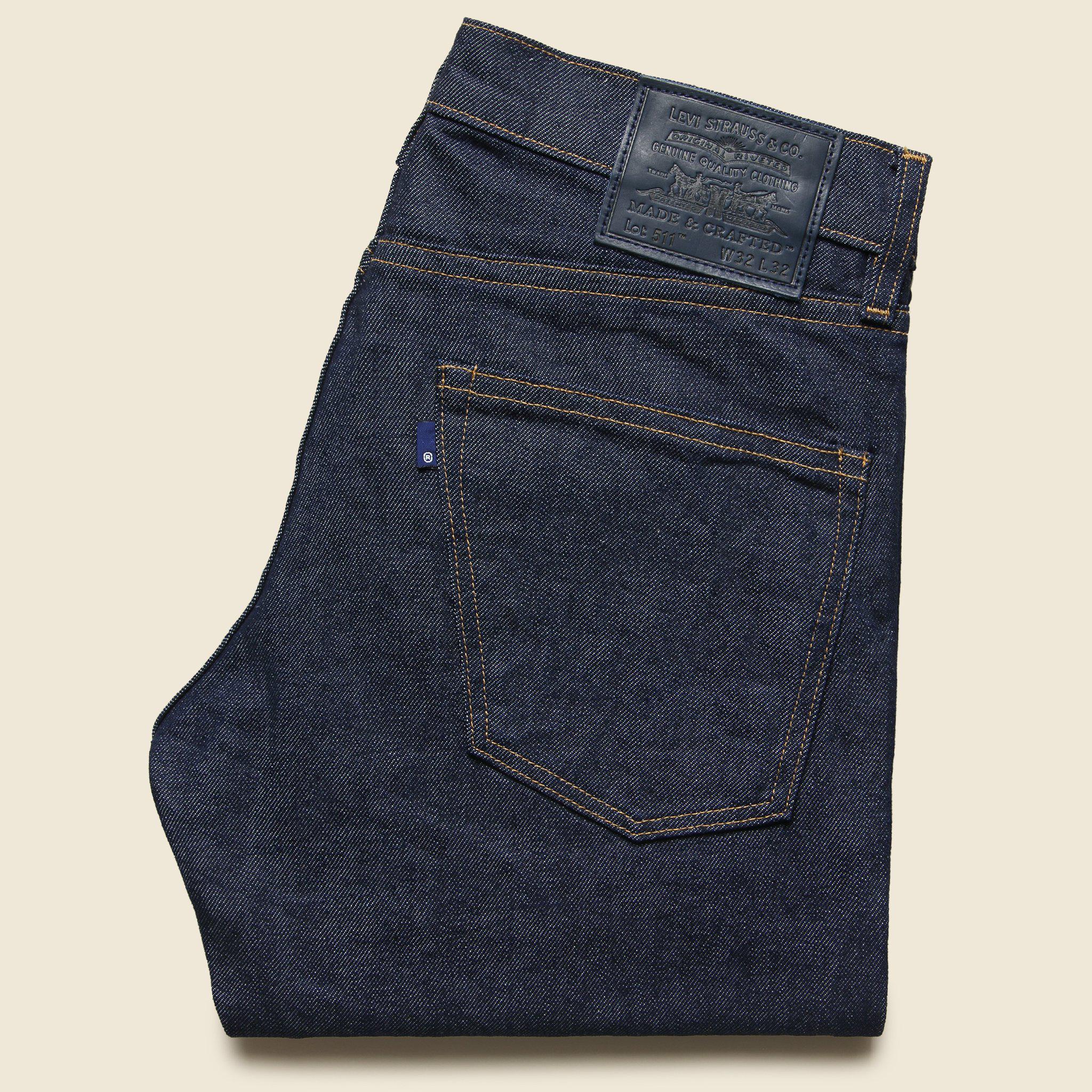 levis 511 rinse