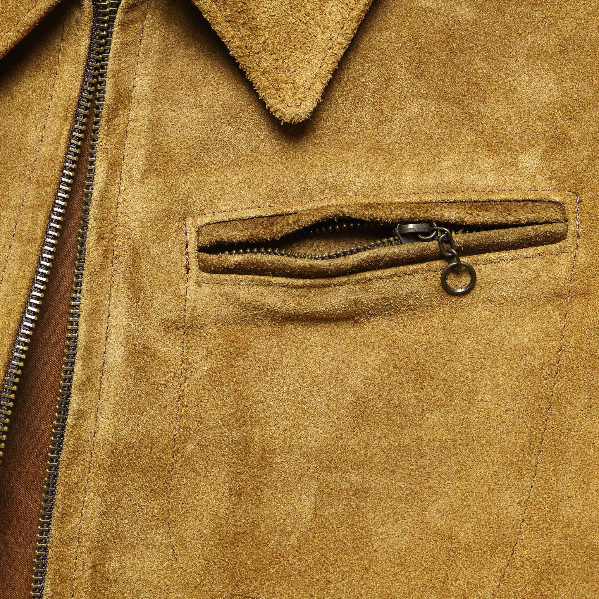 schott duke suede jacket