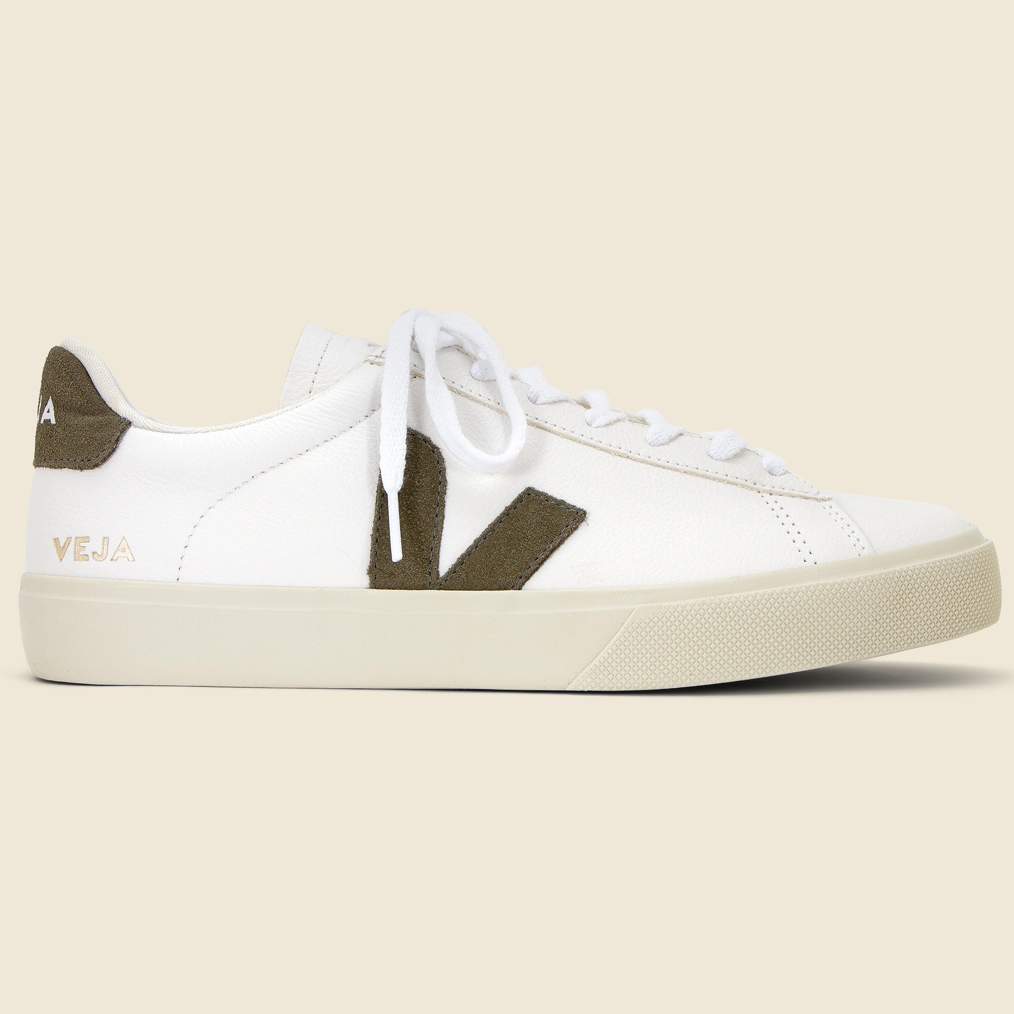 Veja Campo Chrome Free Sneaker - Extra White/khaki in Natural for Men ...