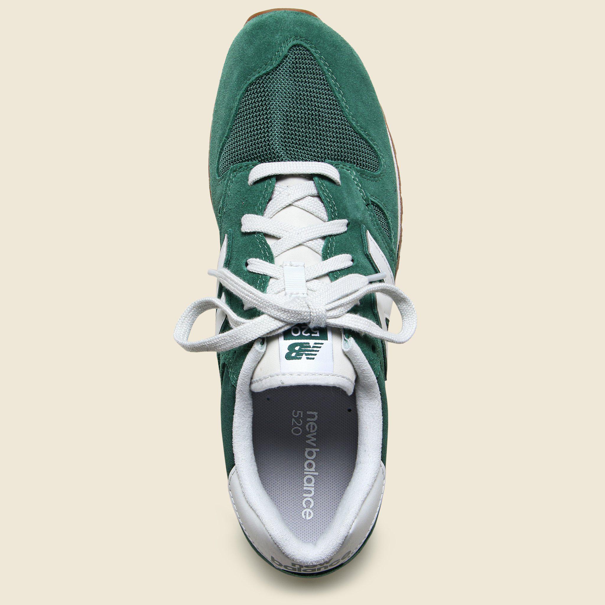 New Balance Suede 520 Sneaker - Forest Green for Men - Lyst