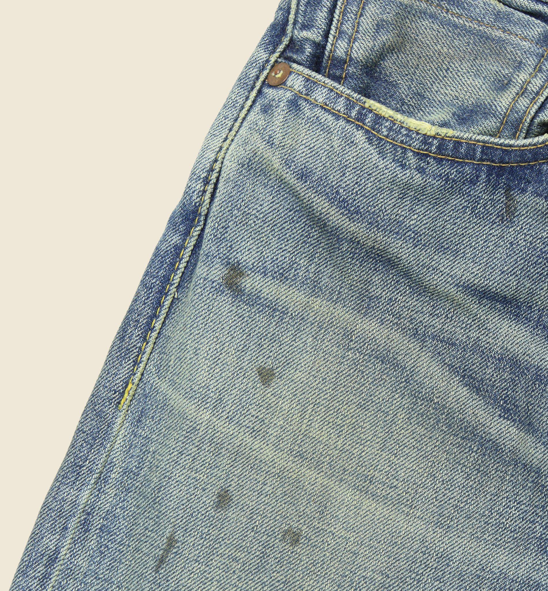 RRL Cotton Low Straight Jean - Midland Wash in Denim (Blue) for Men - Lyst