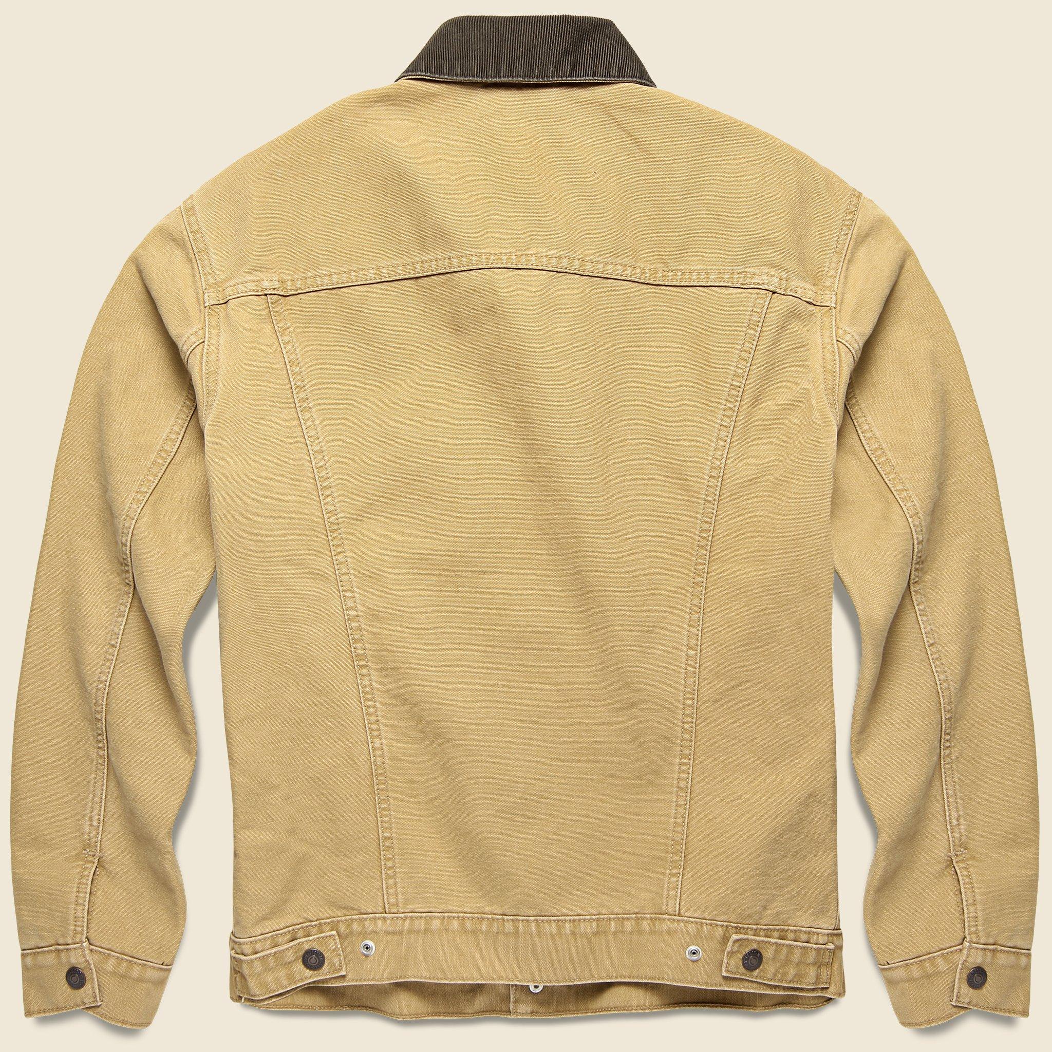 fleece lined trucker jacket