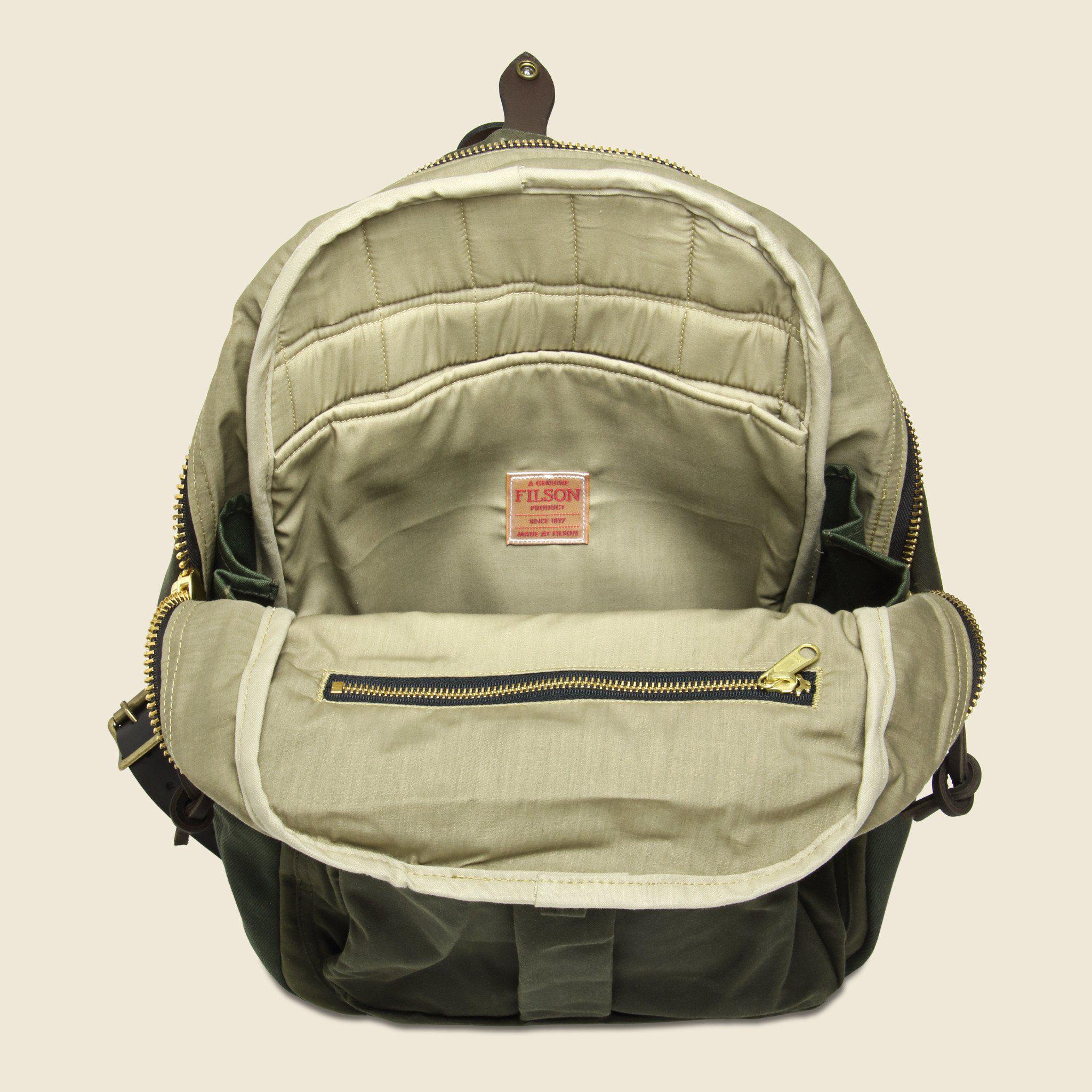 filson journeyman backpack otter green