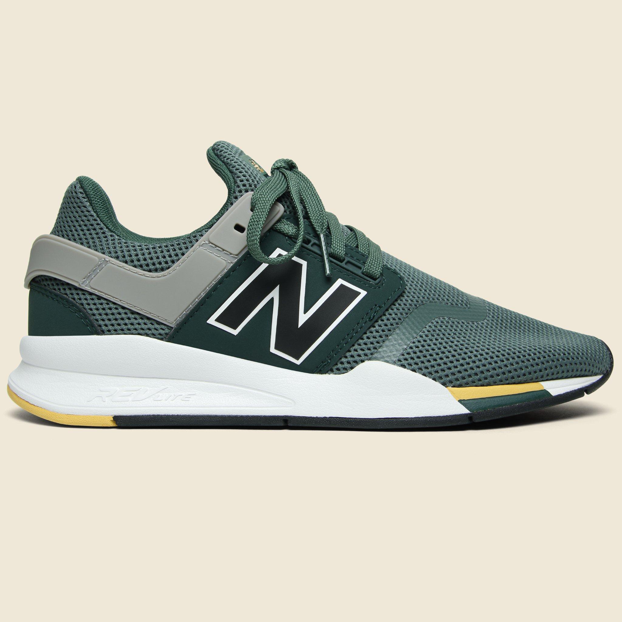 New balance 247 green white online