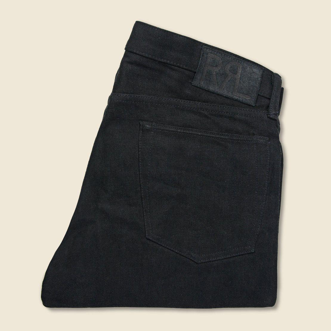 rrl black denim