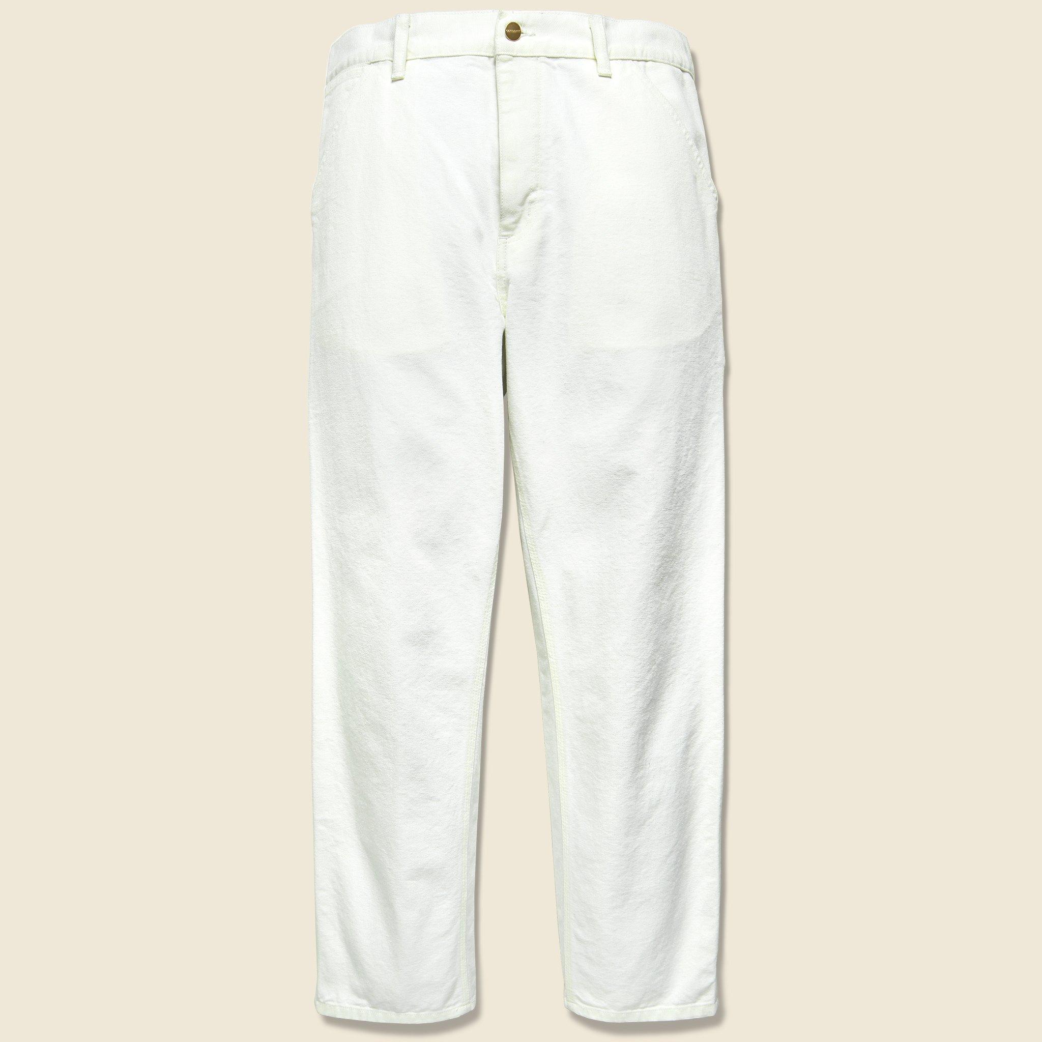 carhartt wip white pants