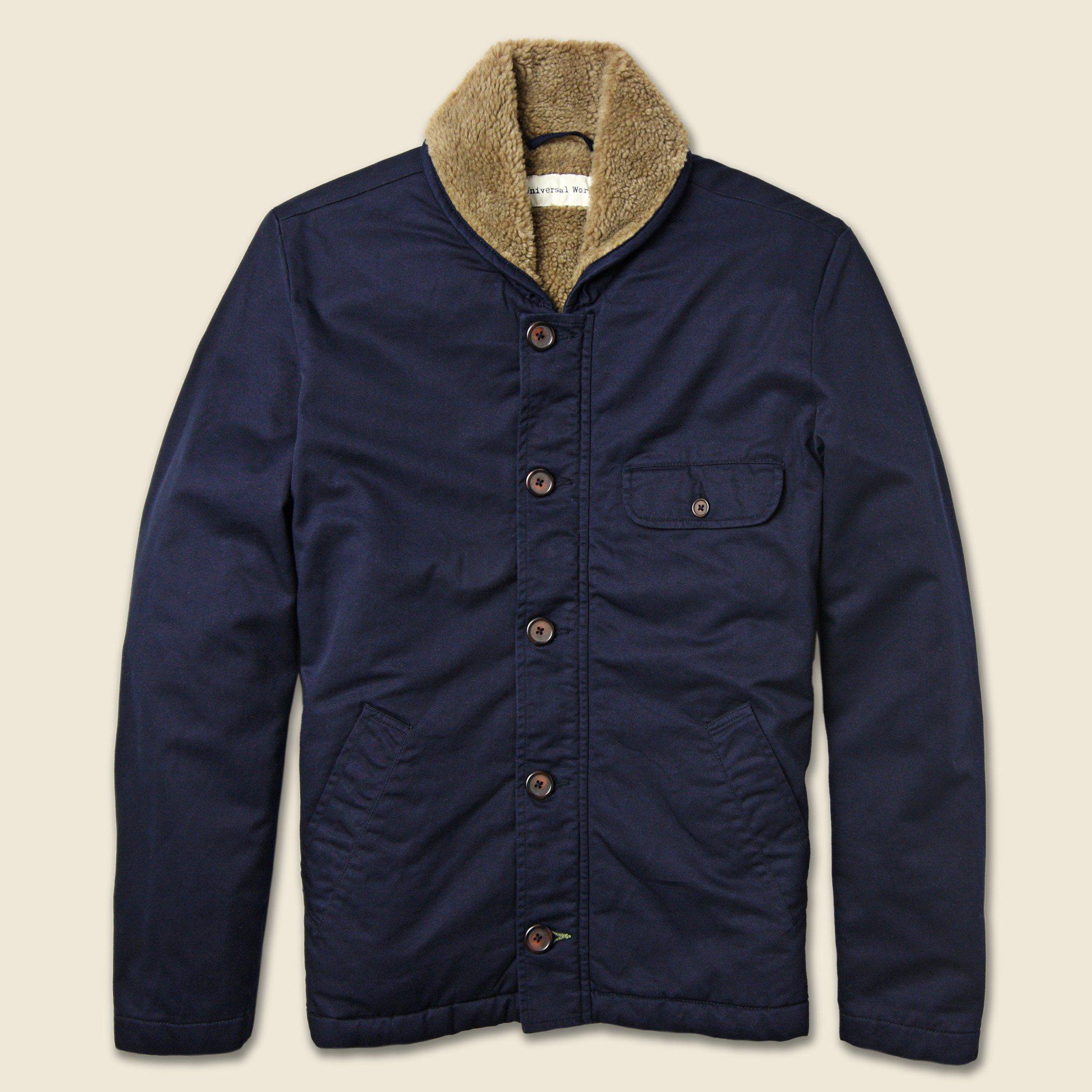 universal works n1 jacket navy