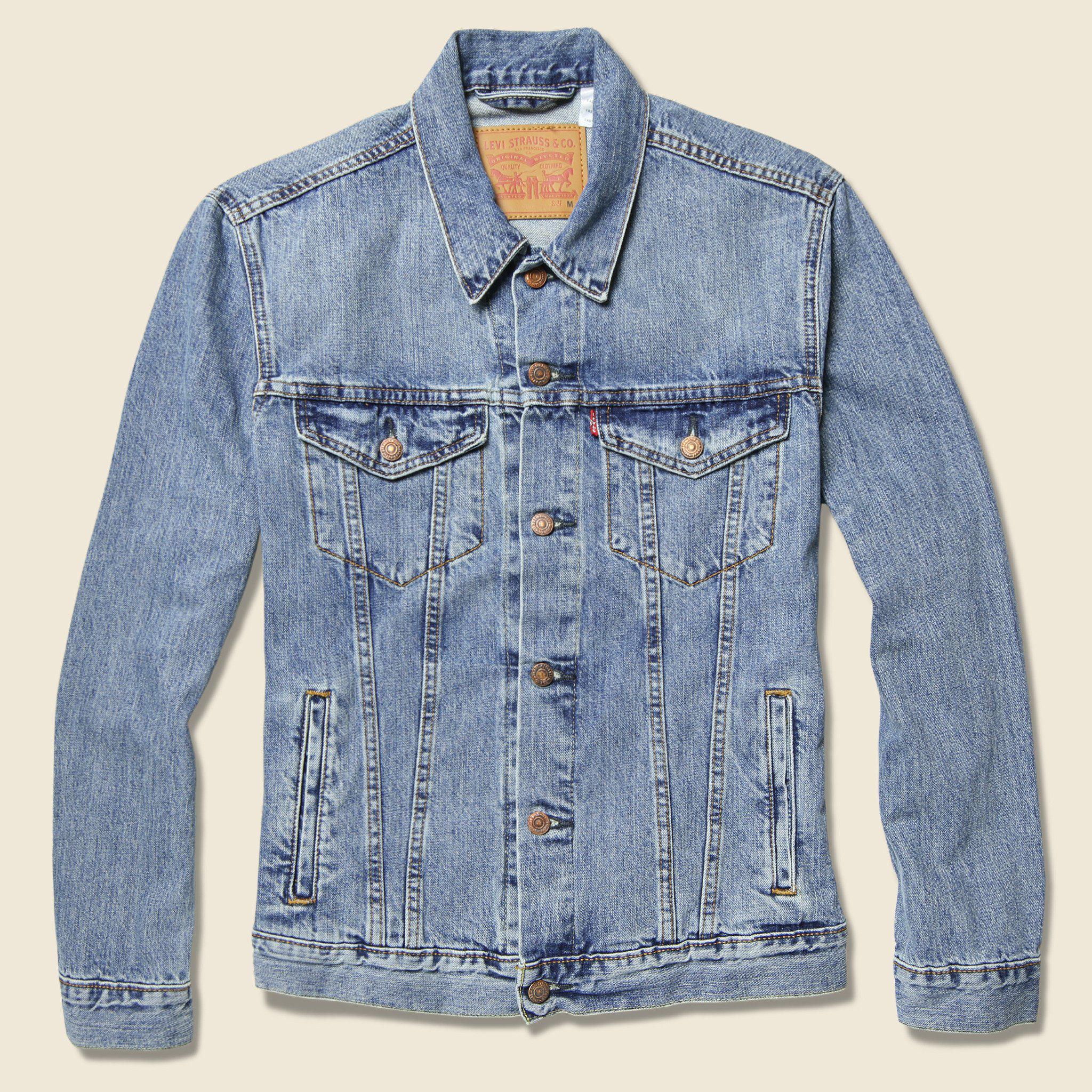 levi's trucker jacket icy