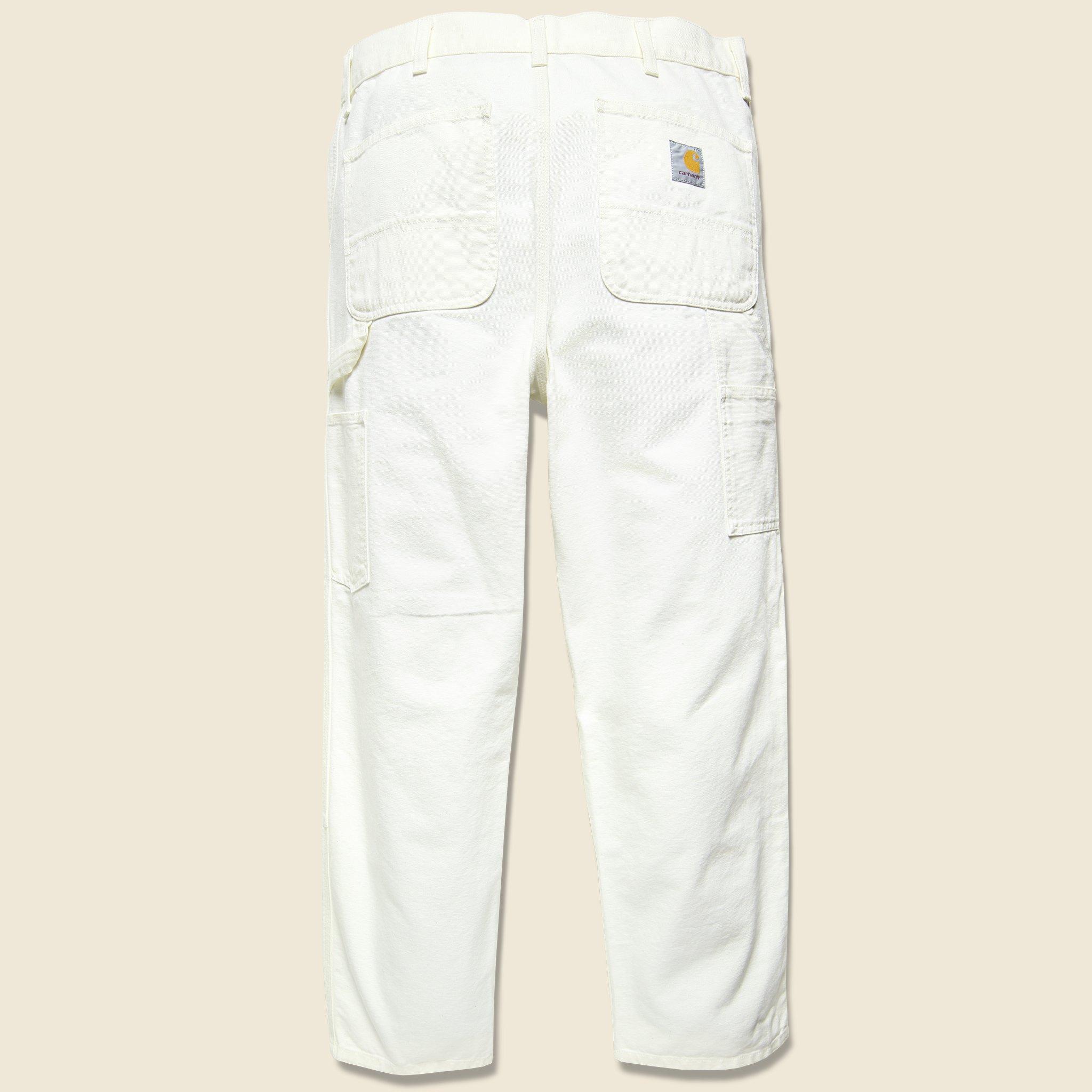 Carhartt WIP Cotton Double Knee Pant in White for Men - Lyst