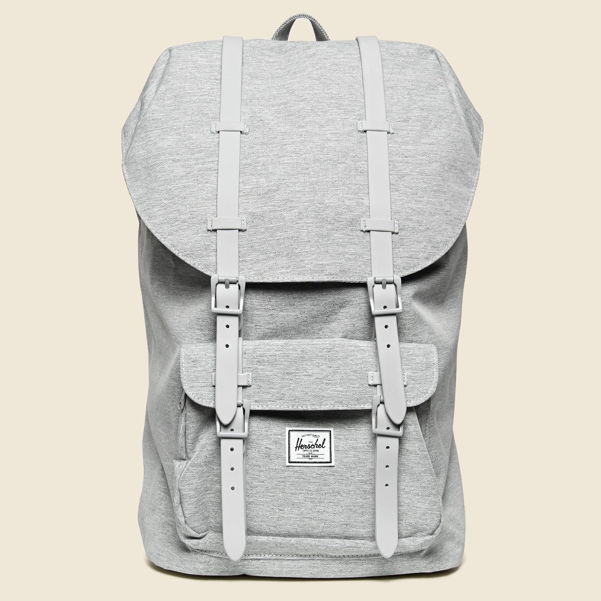 herschel light grey crosshatch