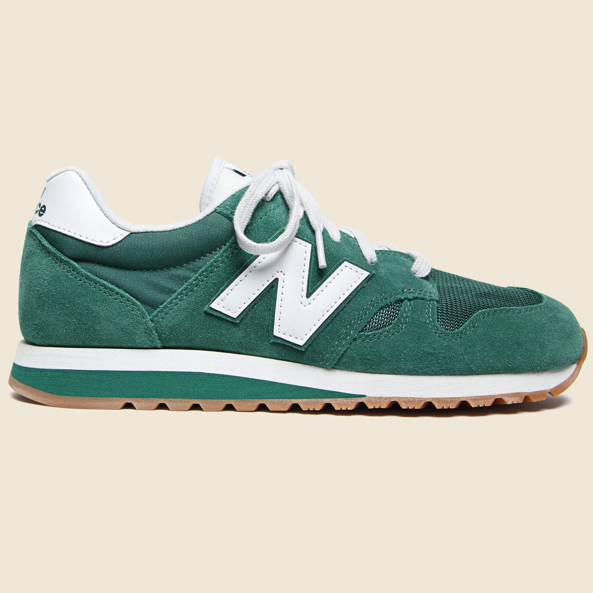 New Balance Suede 520 Sneaker in Green for Men | Lyst