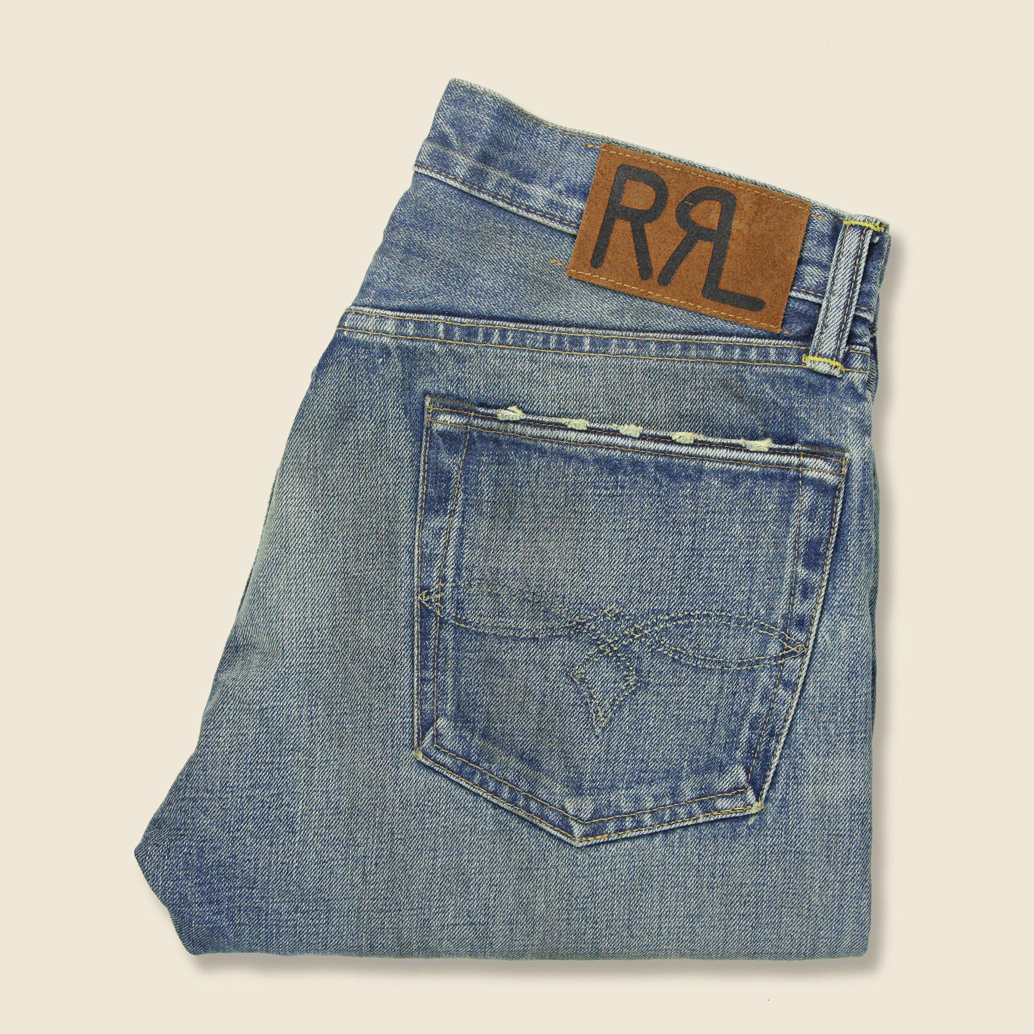 rrl straight leg jeans