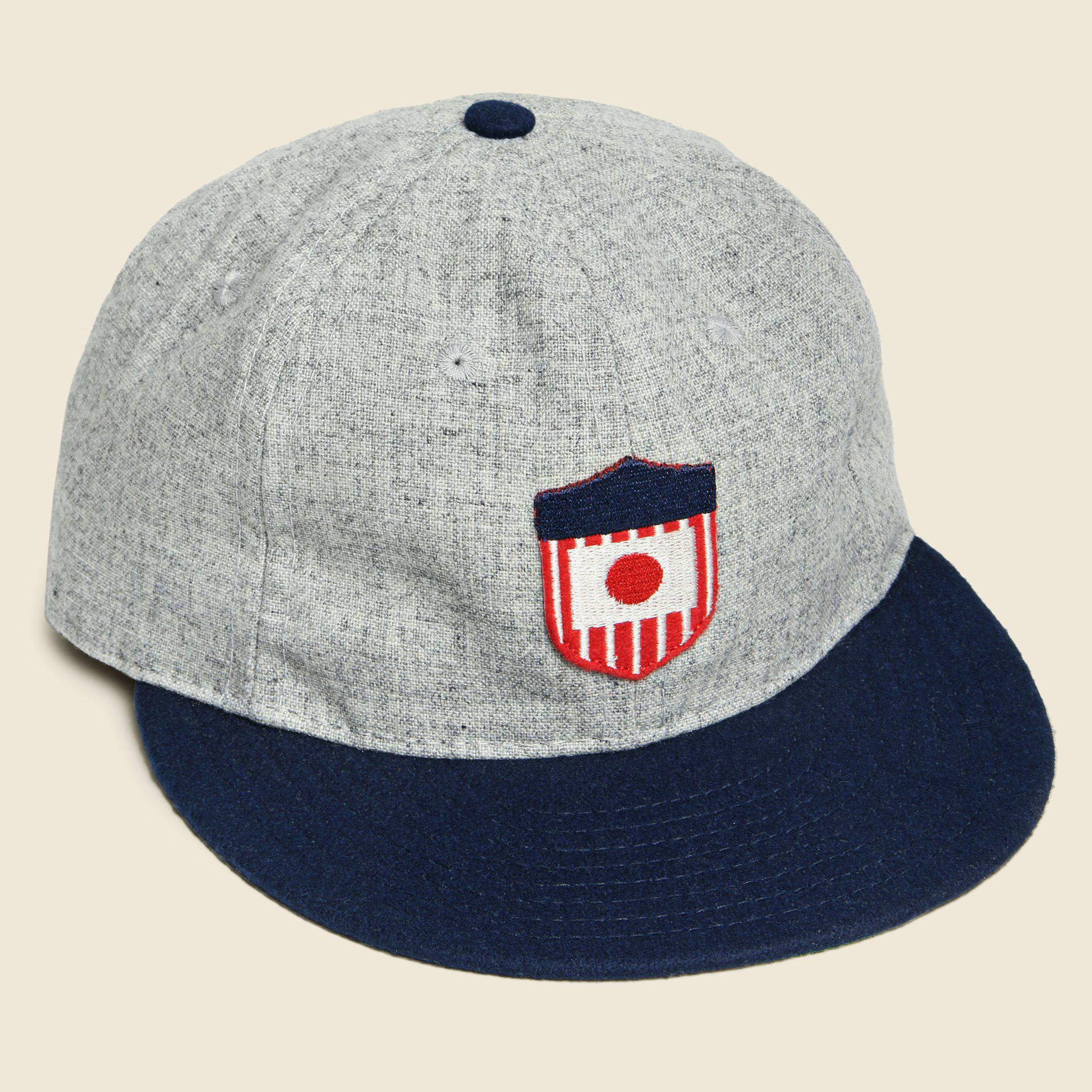 ebbets field ball caps