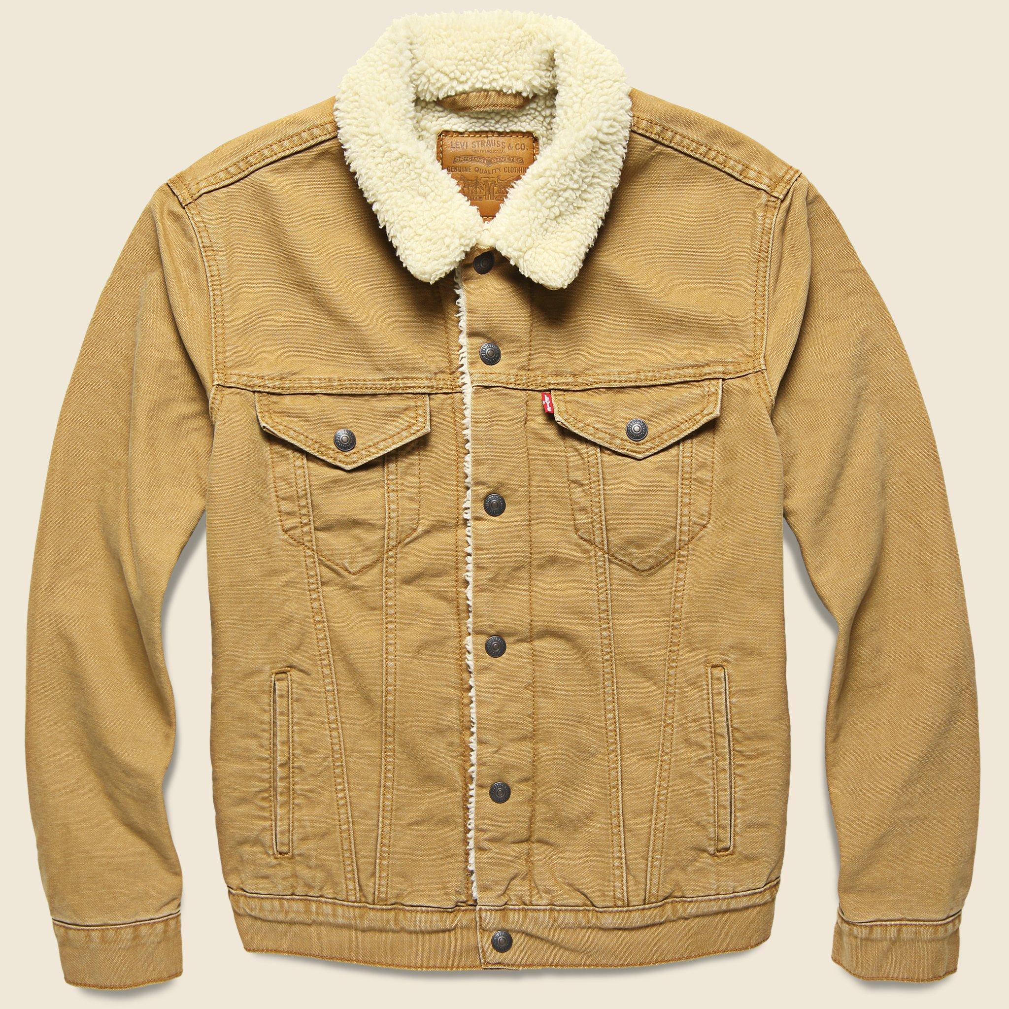 levi's type iii sherpa trucker jacket
