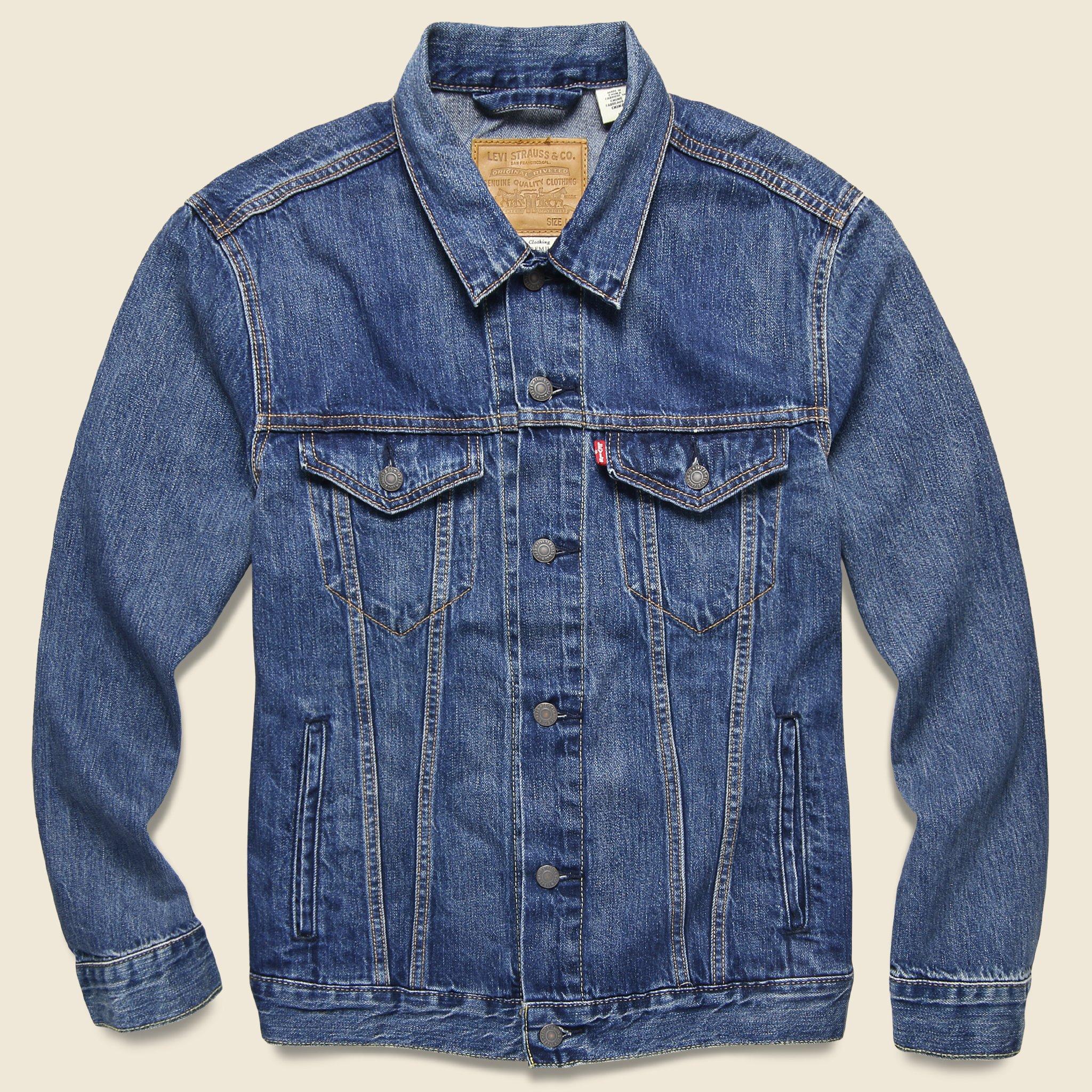 levi's premium original trucker jacket