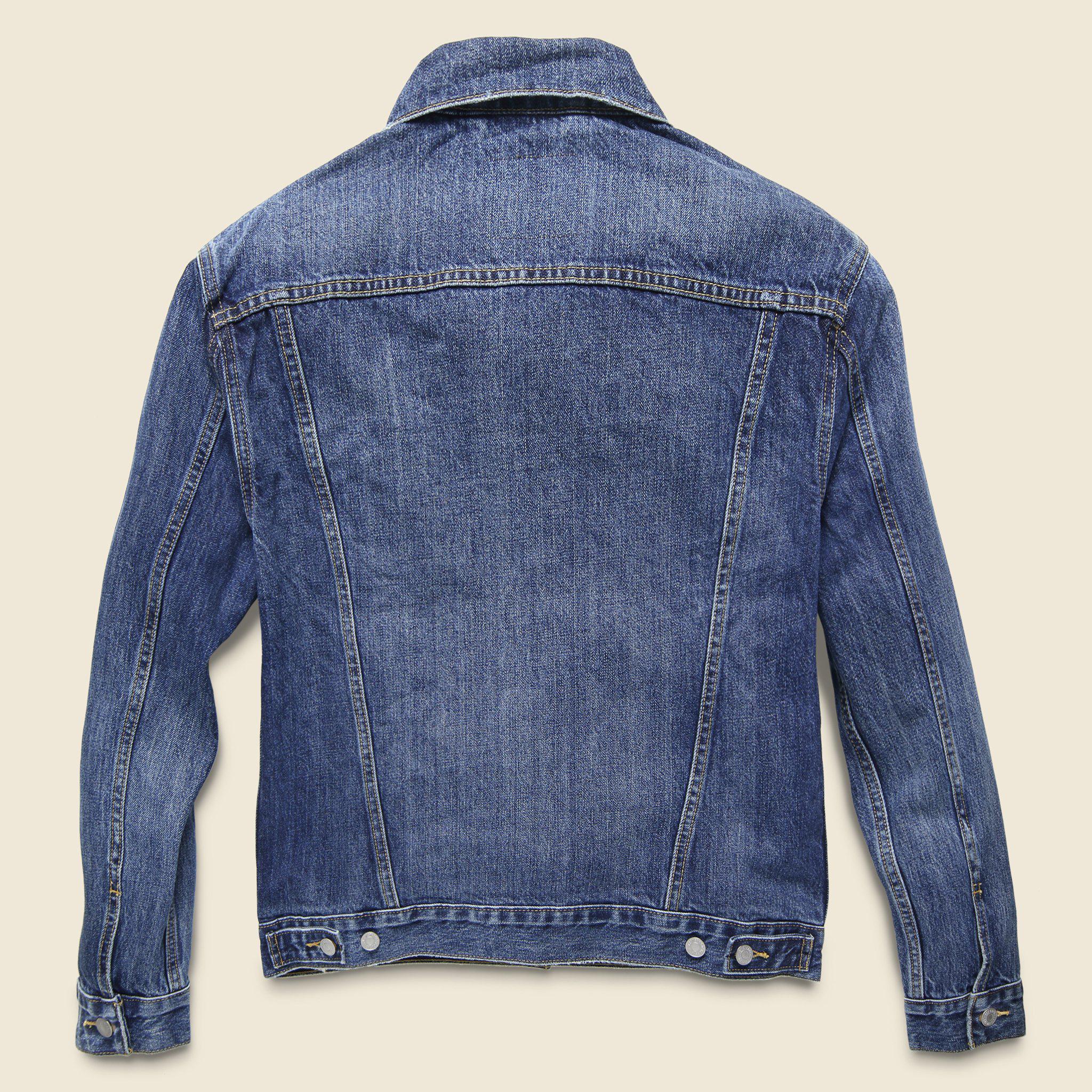 levi's premium ex boyfriend trucker jacket