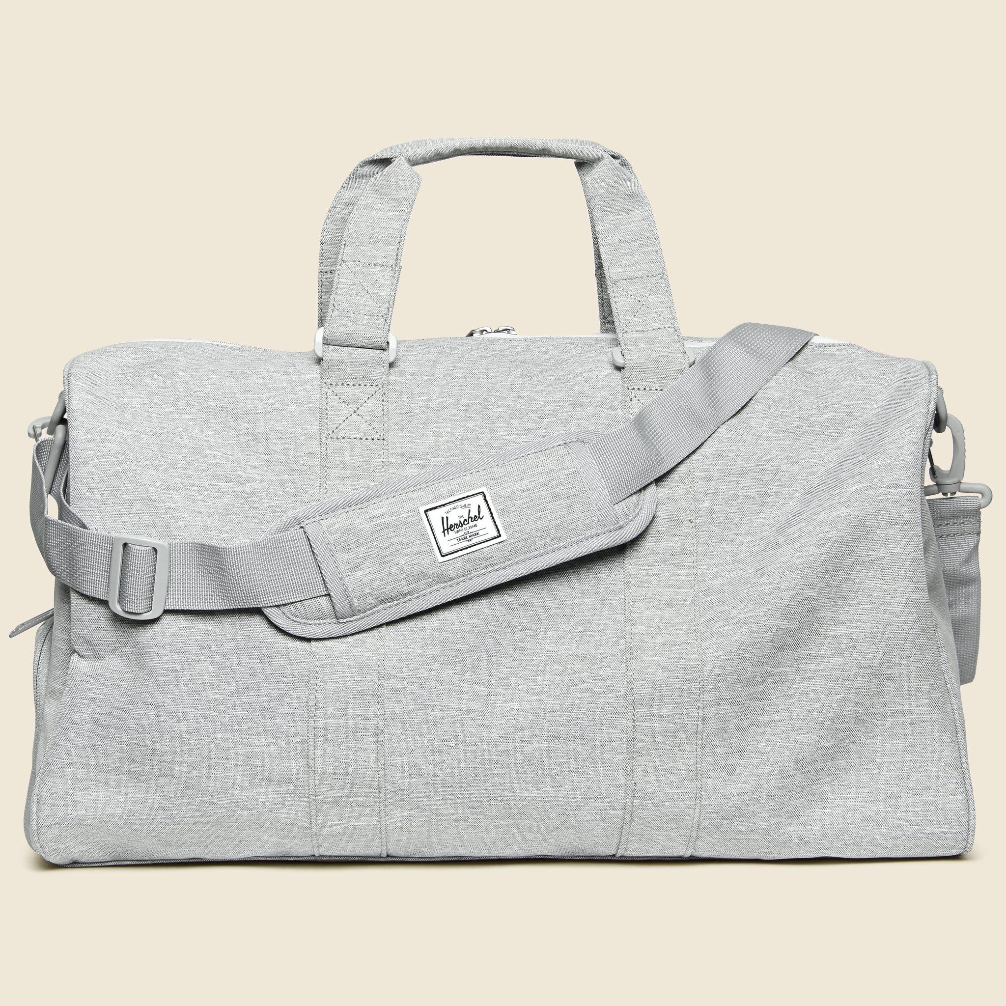 herschel grey duffle bag