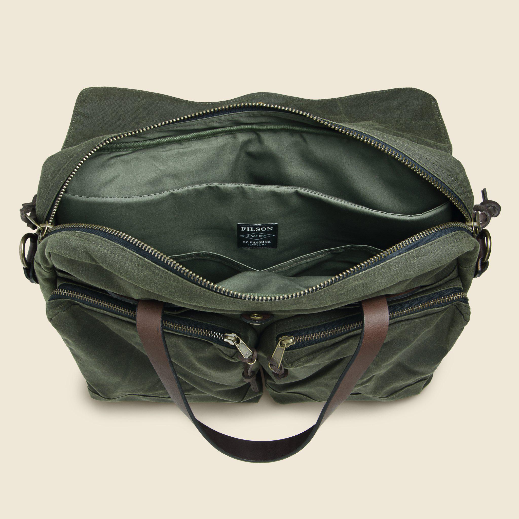 filson 24 hour tin briefcase