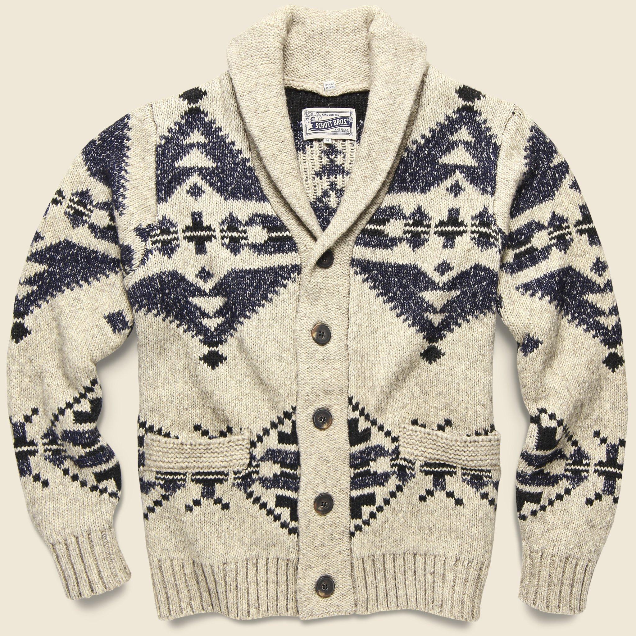 schott cardigan