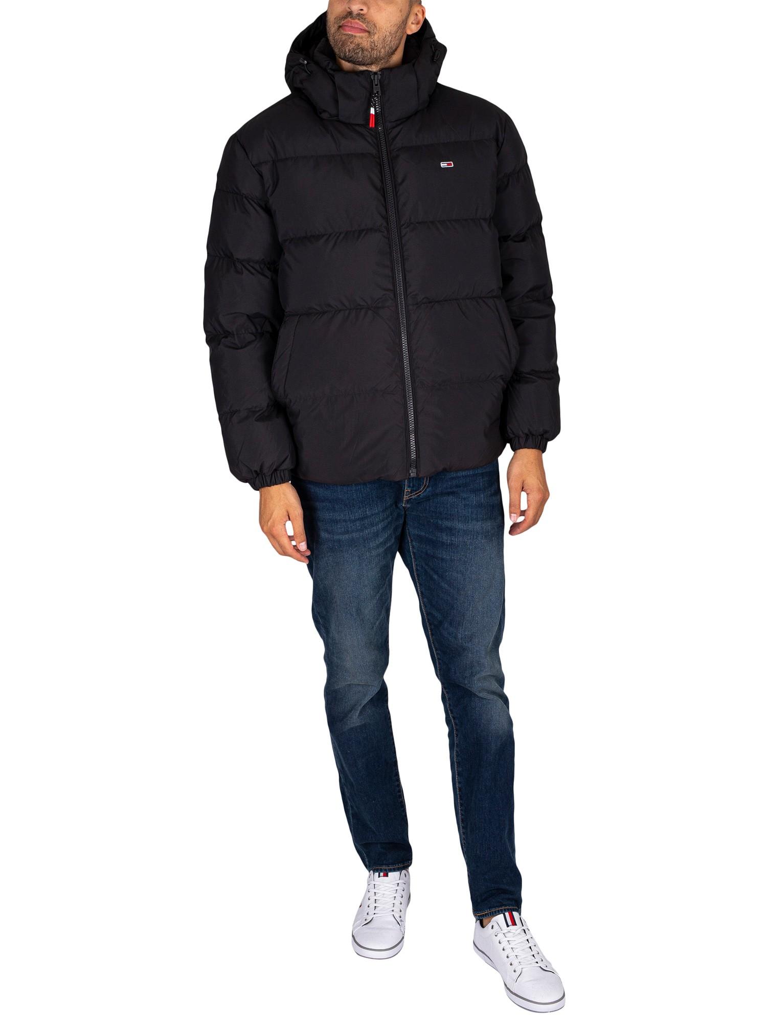 Tommy Hilfiger Essential Down Jacket in Black for Men | Lyst