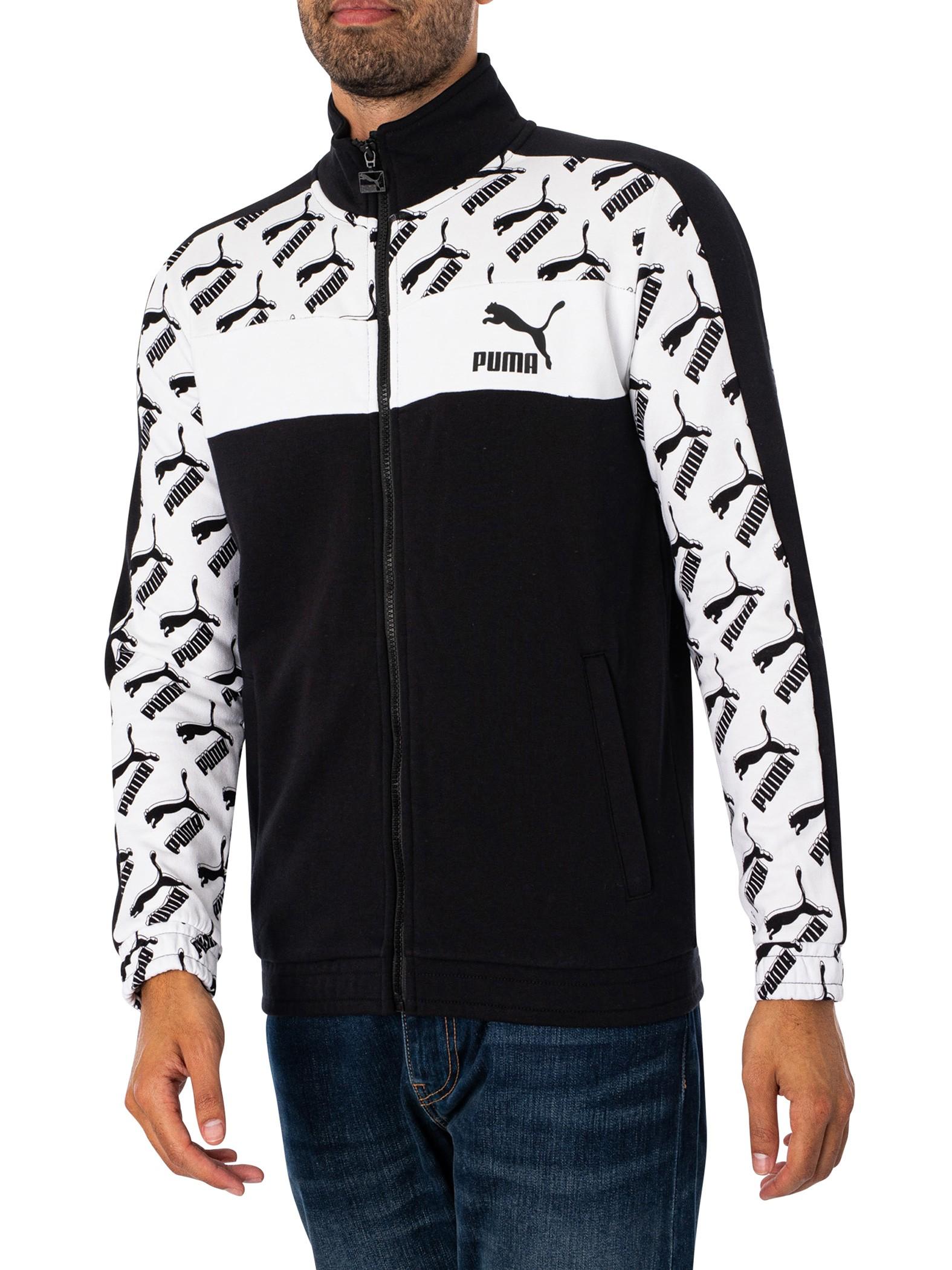 Black and gold puma jacket deals