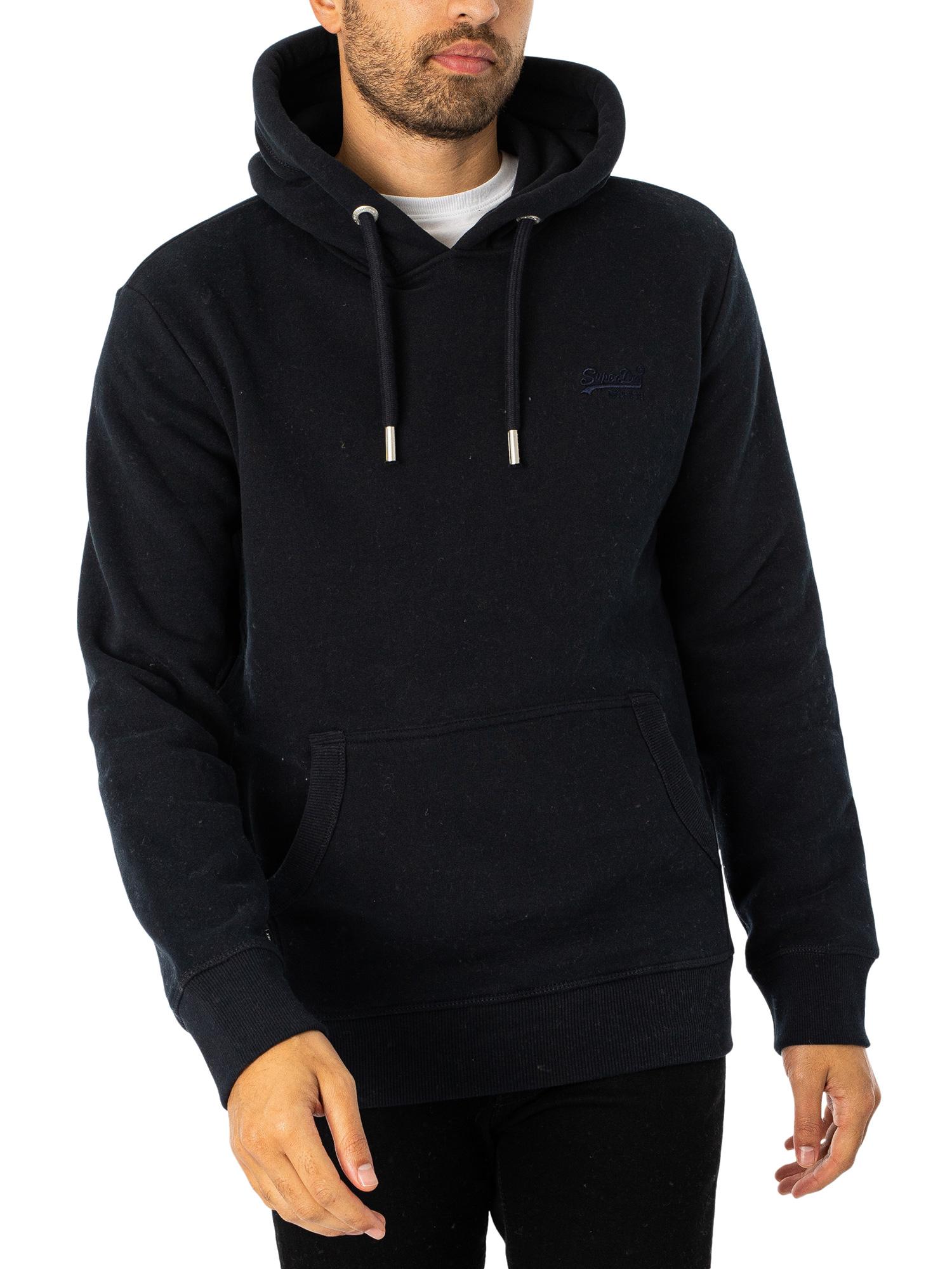 Superdry Vintage Logo Emb Pullover Hoodie in Black for Men | Lyst | Sweatshirts
