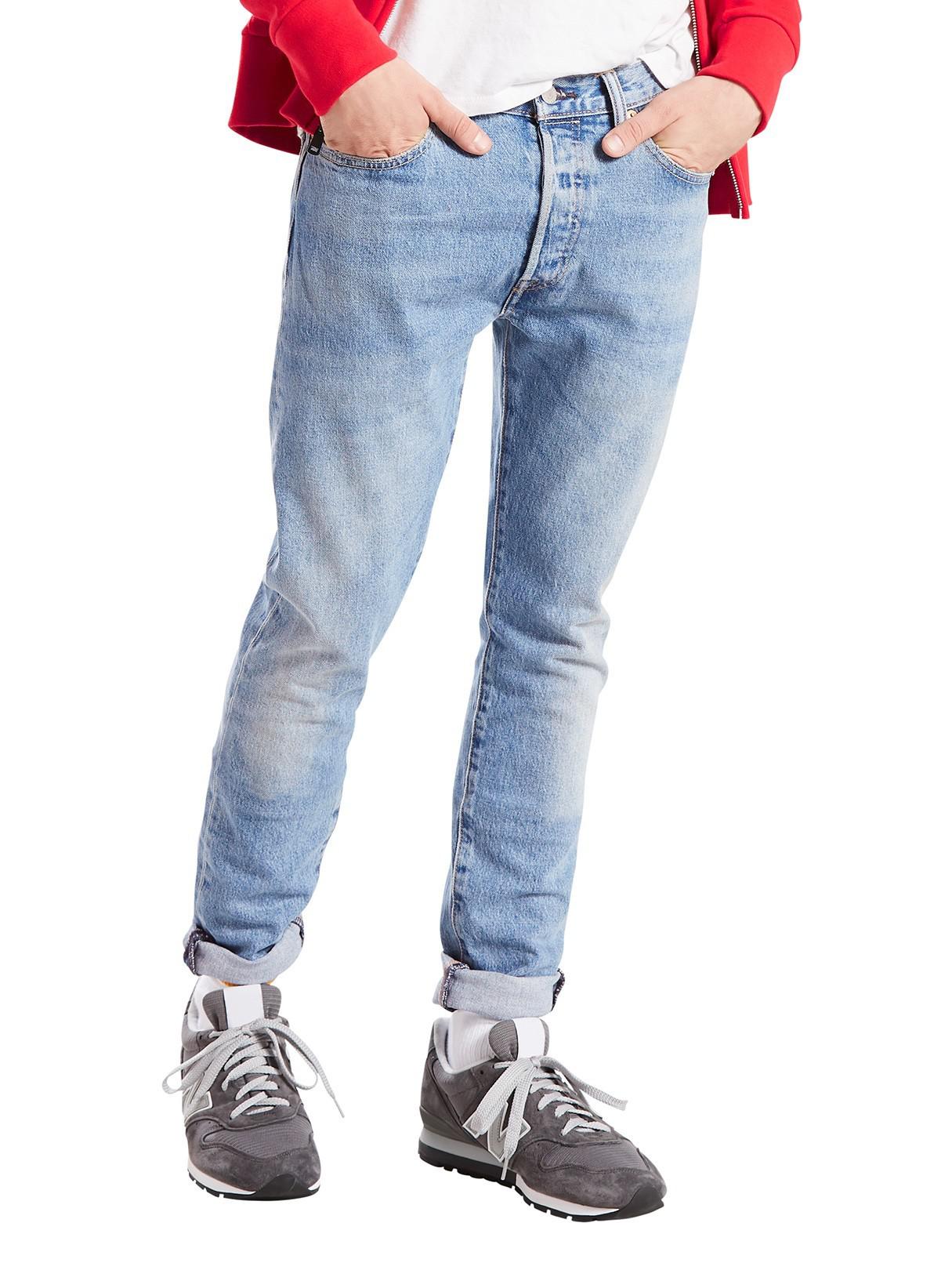 Levi's West Coast 501 Skinny Jeans in Blue for Men | Lyst UK