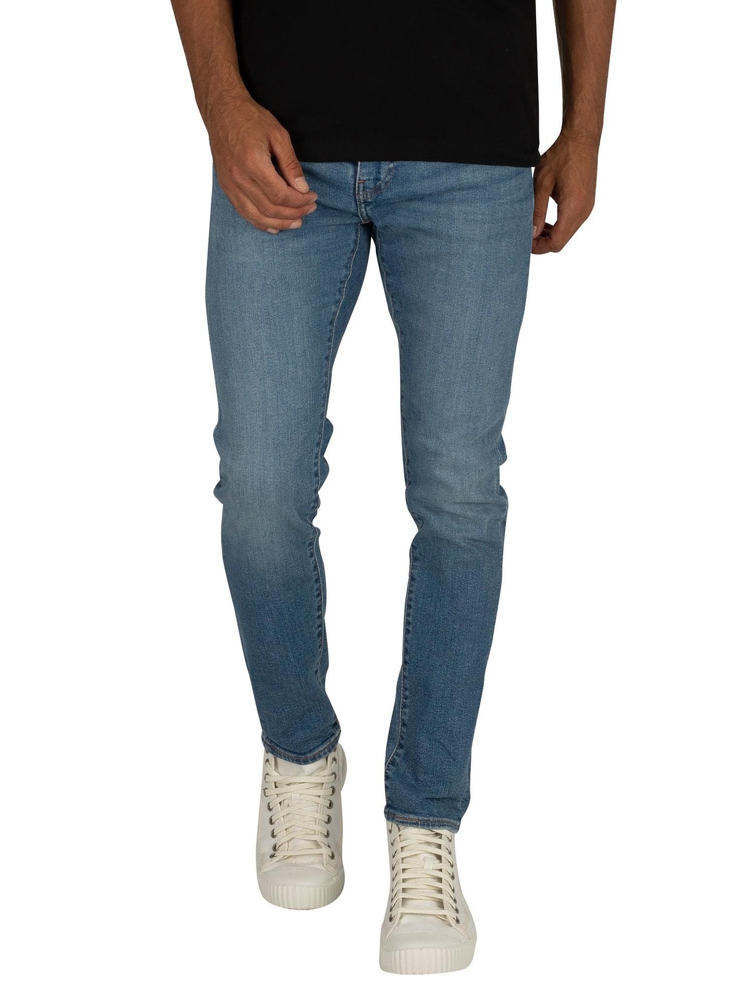 Levi's Denim 519 Extreme Skinny Fit Jeans in Blue for Men - Lyst