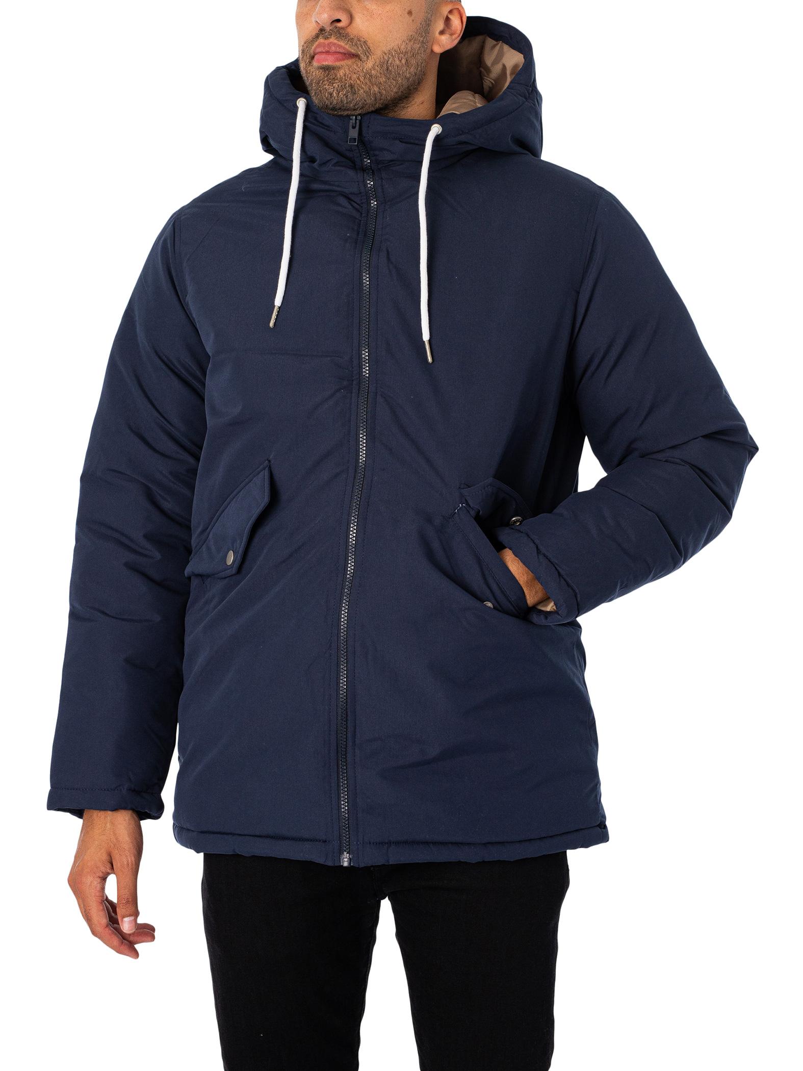 Jack and jones mens jorlatto parka asphalt best sale