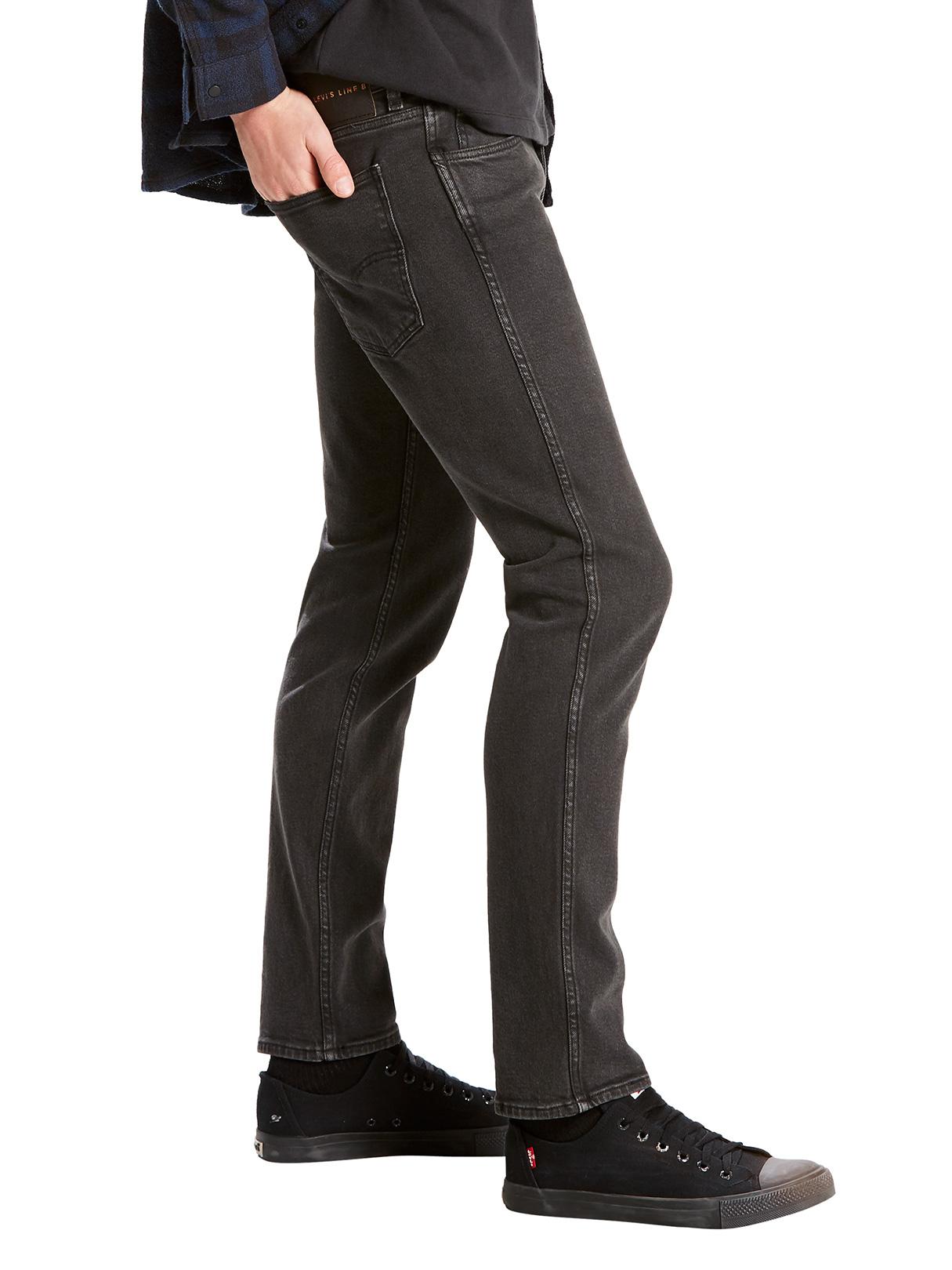 Levi's Associate Stretch Line 8 Slim Jeans in Black for Men | Lyst UK