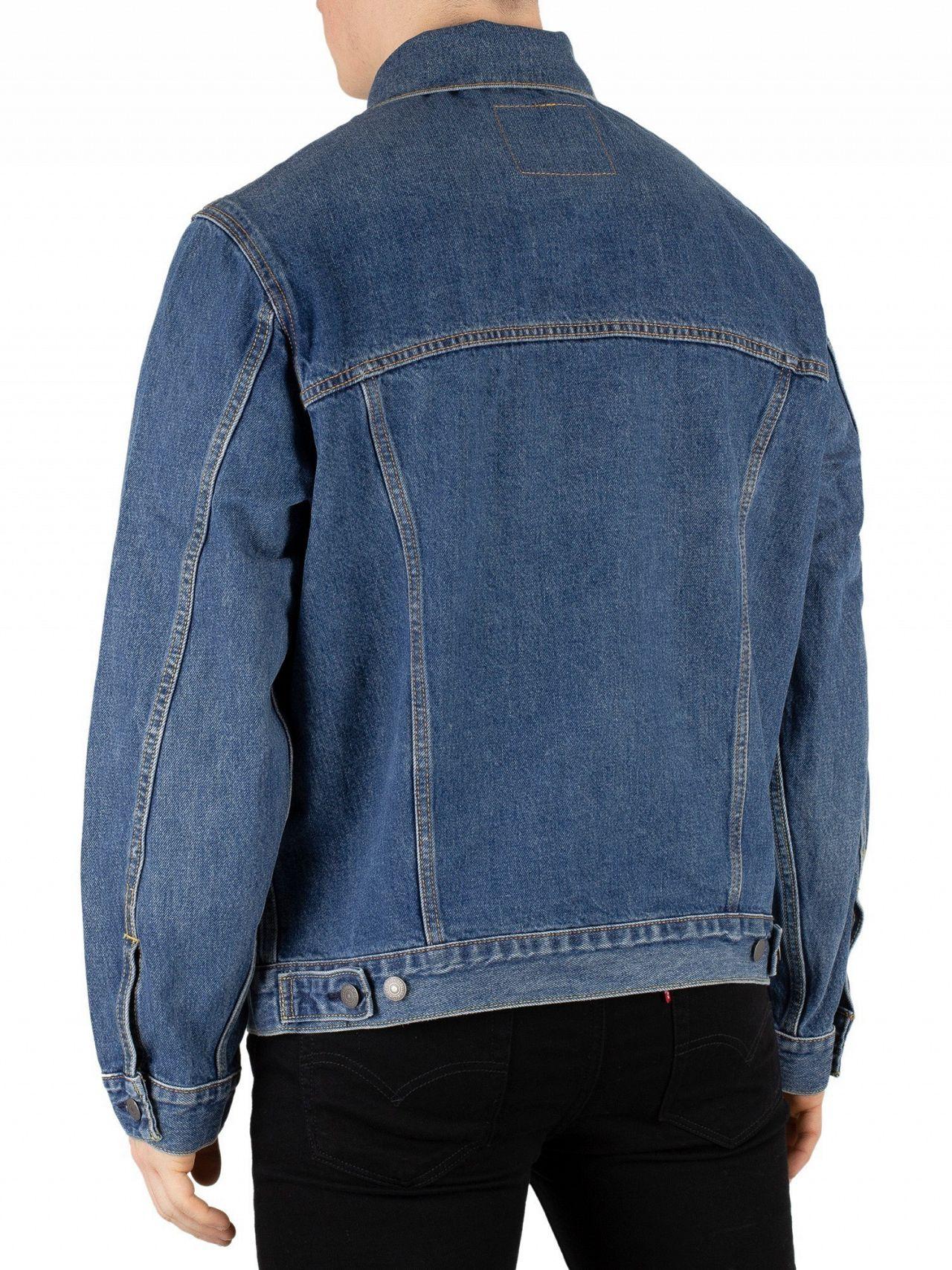 levis patch pocket trucker jacket