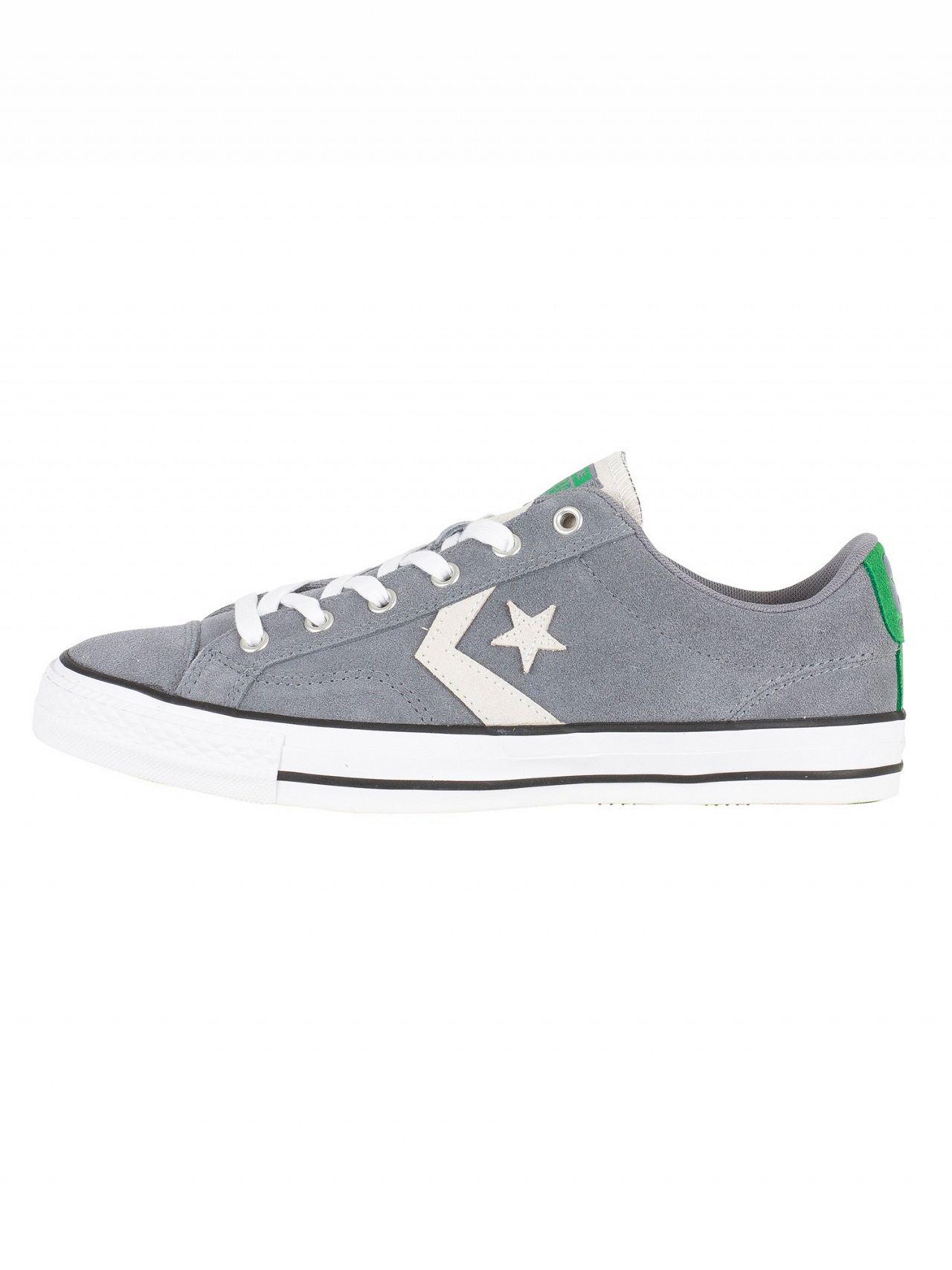 plotseling Alternatief Parana rivier Converse Cool Grey/white Star Player Ox Suede Trainers in Gray for Men |  Lyst