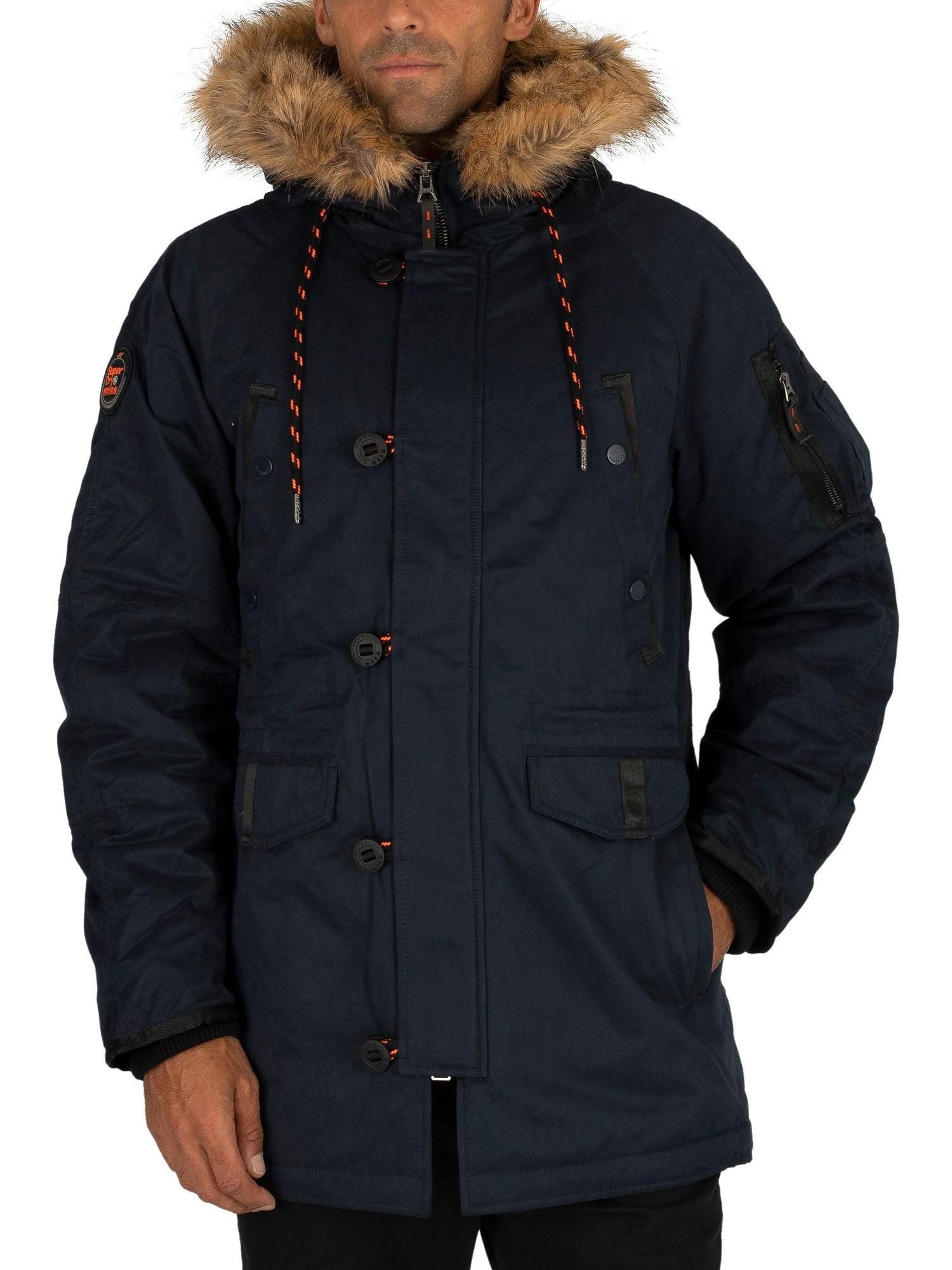 Superdry Sdx Parka Jacket in Deep Navy (Blue) for Men - Save 54% - Lyst