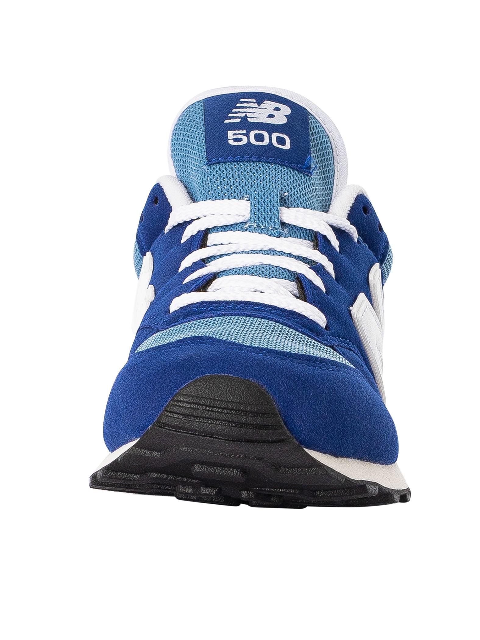 New Balance 500 Running Trainers in Blue for Men Lyst