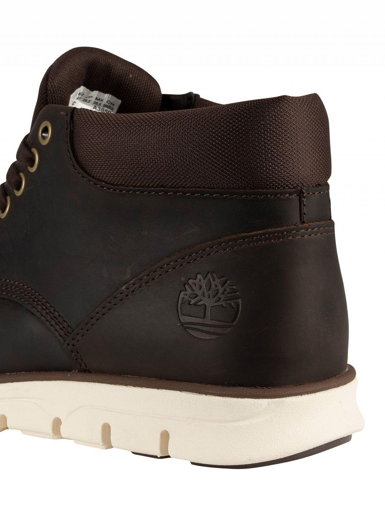 Timberland Dark Brown Full Grain Bradstreet Chukka Leather Boots for Men |  Lyst