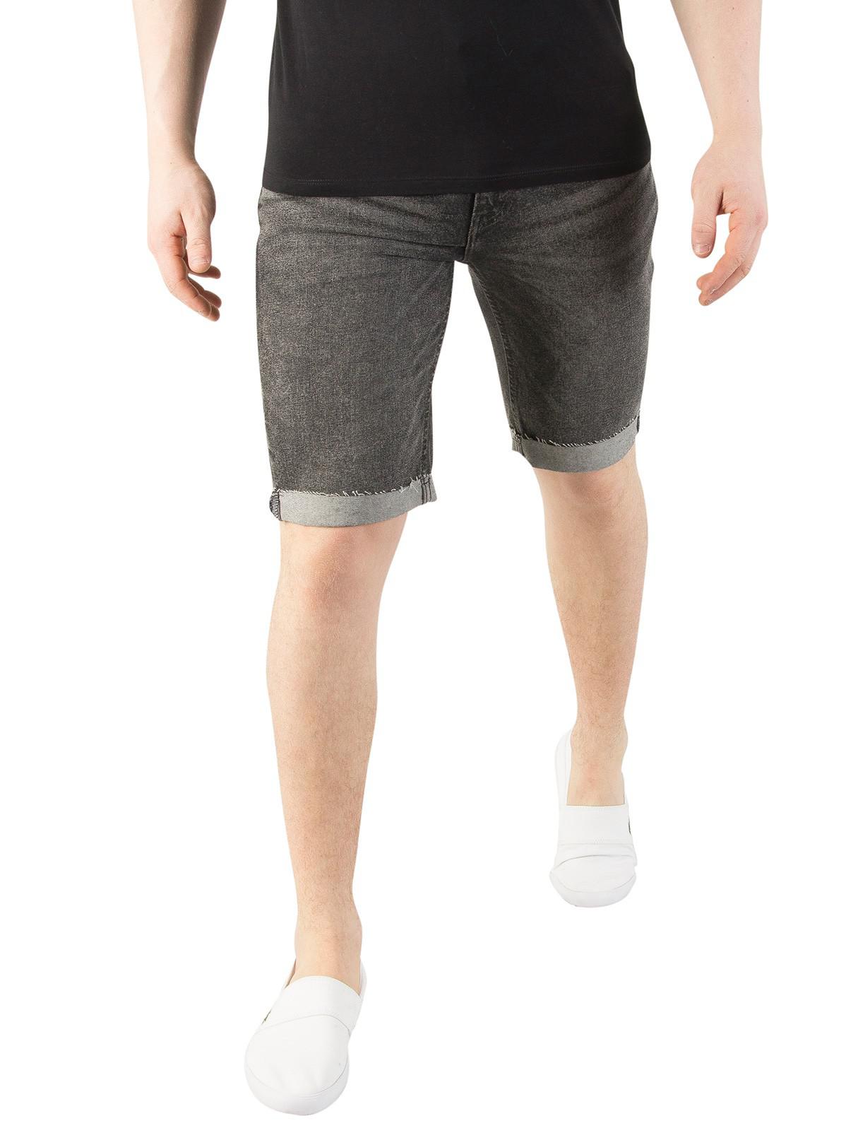 Levi's Charcoal 511 Slim Cutoff Bloke Denim Shorts in Gray for Men | Lyst