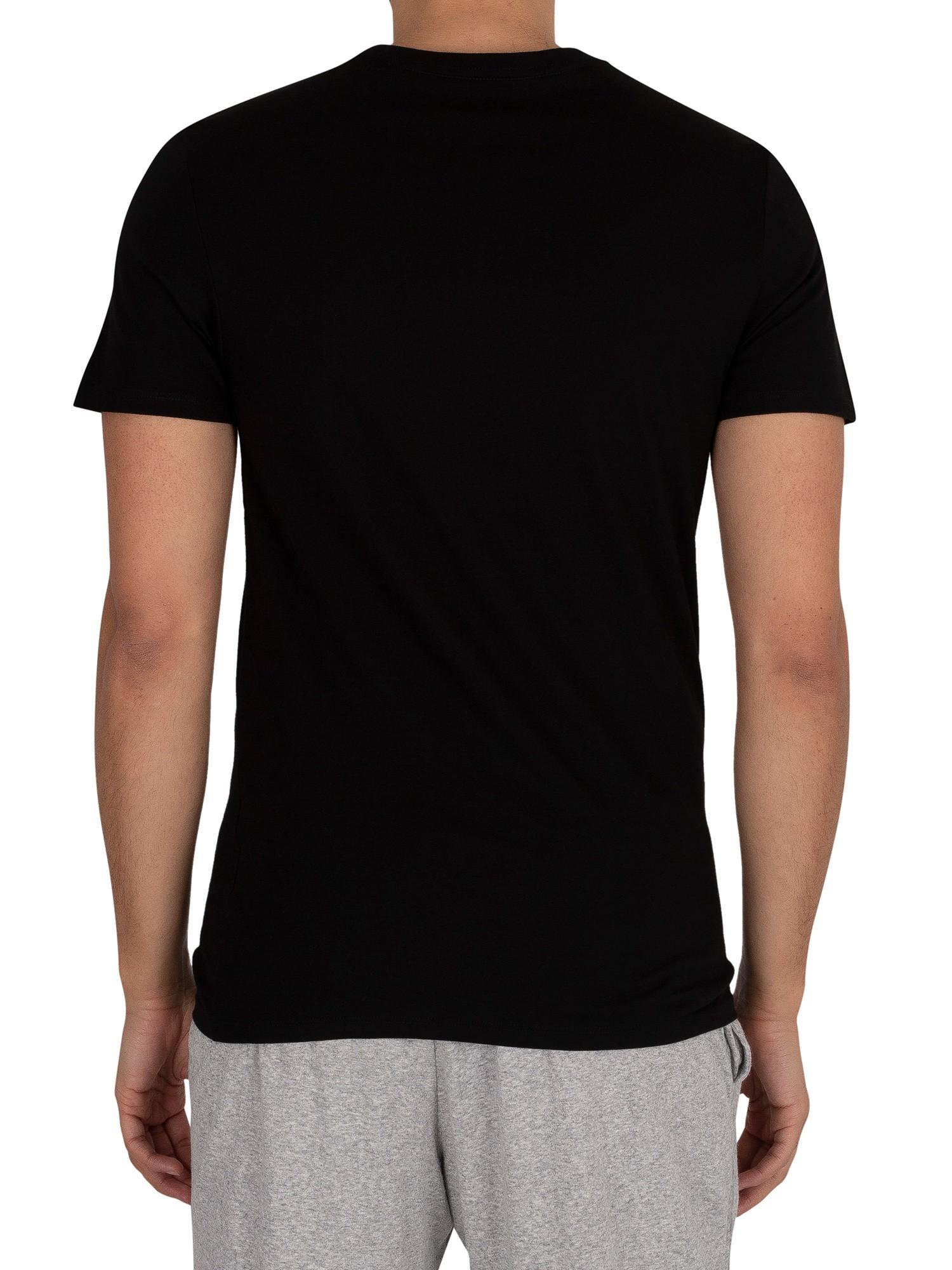Lacoste 3 Pack Lounge Essentials Slim T 