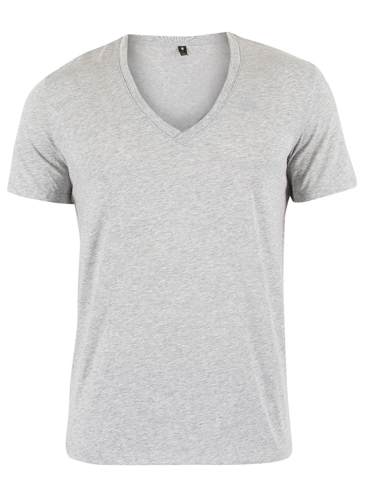 G-Star RAW Cotton 2 Pack V-neck Logo T-shirts in Grey Heather (Gray) for  Men - Lyst