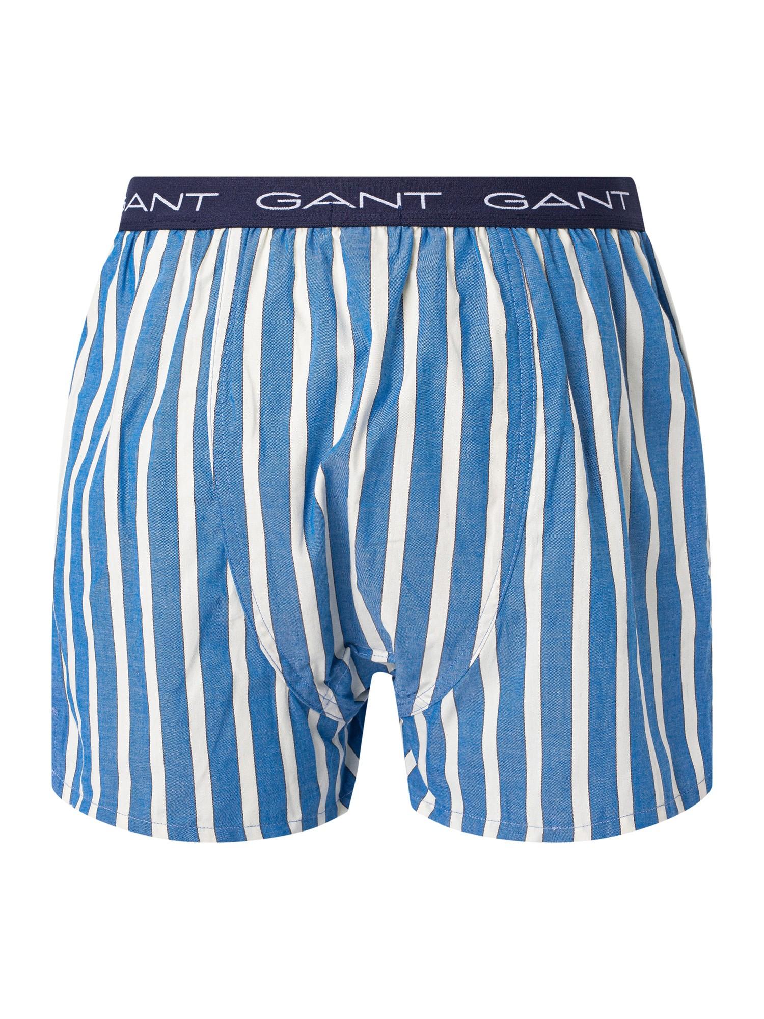 GANT 2 Pack Woven Cotton Boxers in Blue for Men | Lyst