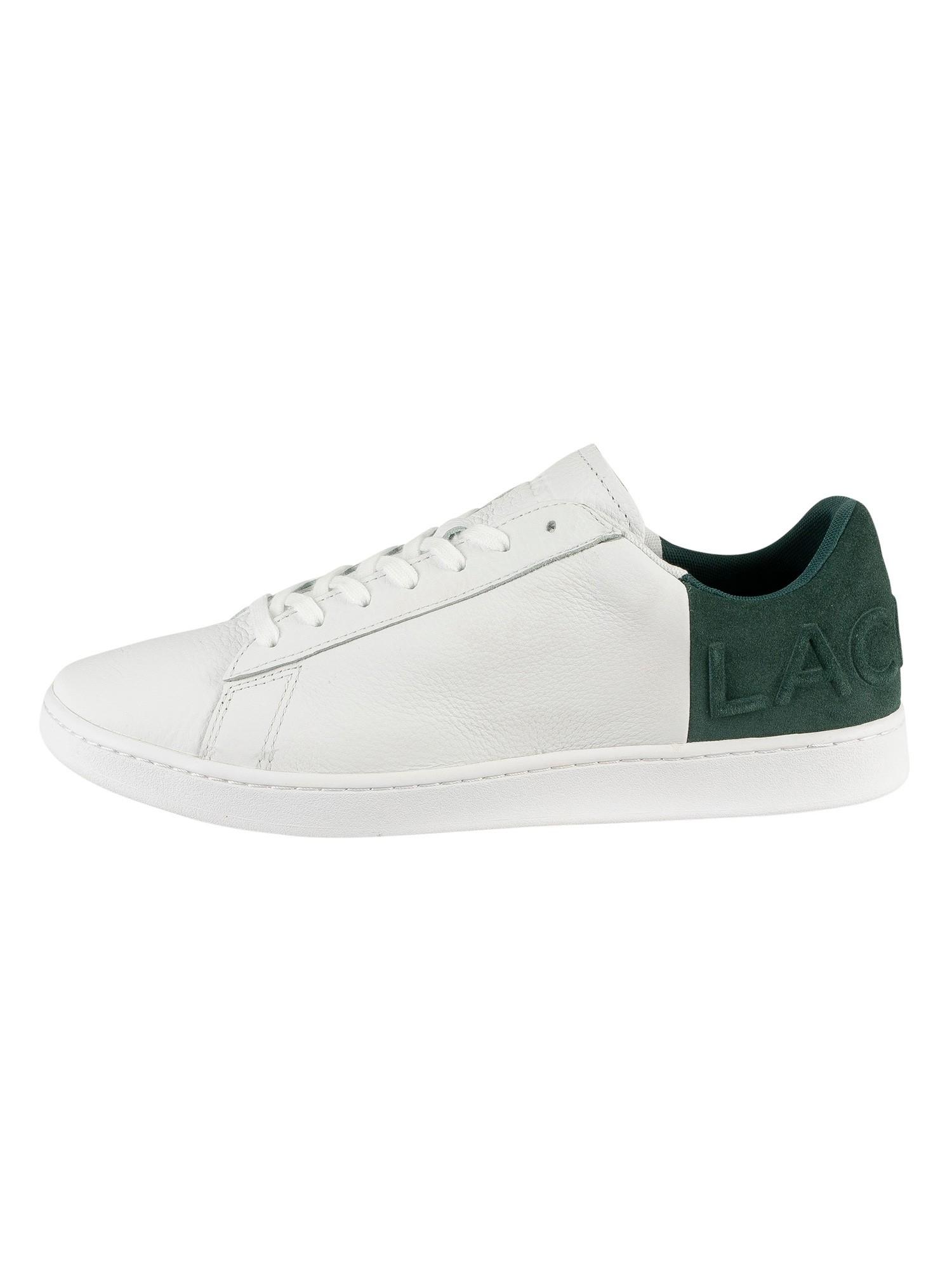 Lacoste Carnaby Evo 419 2 Sma Leather Trainers in White for Men | Lyst