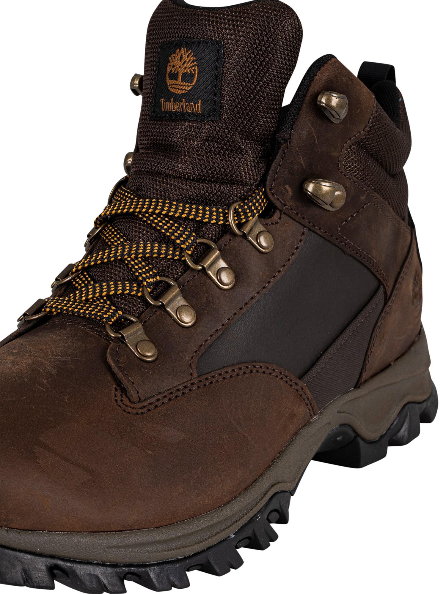 Timberland Ridge Waterproof Leather Hiker Boots in Brown Men |