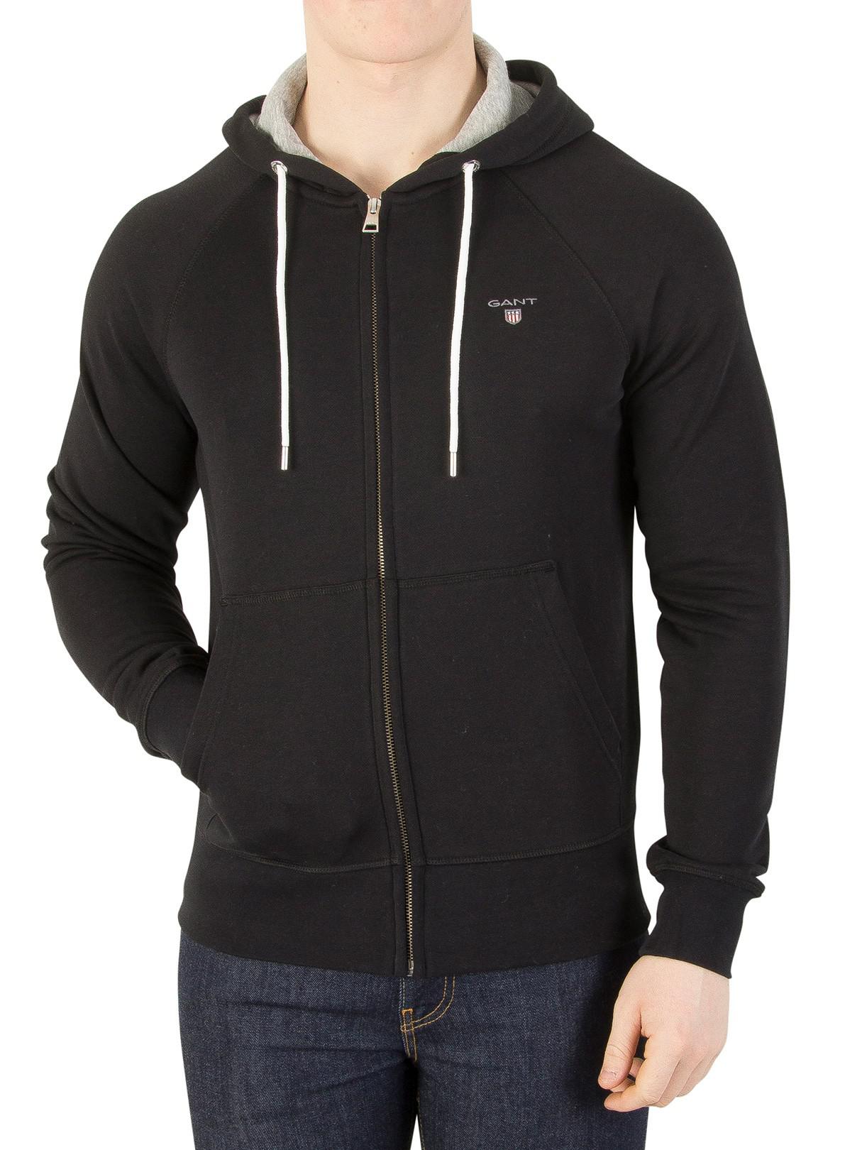 black gant hoodie