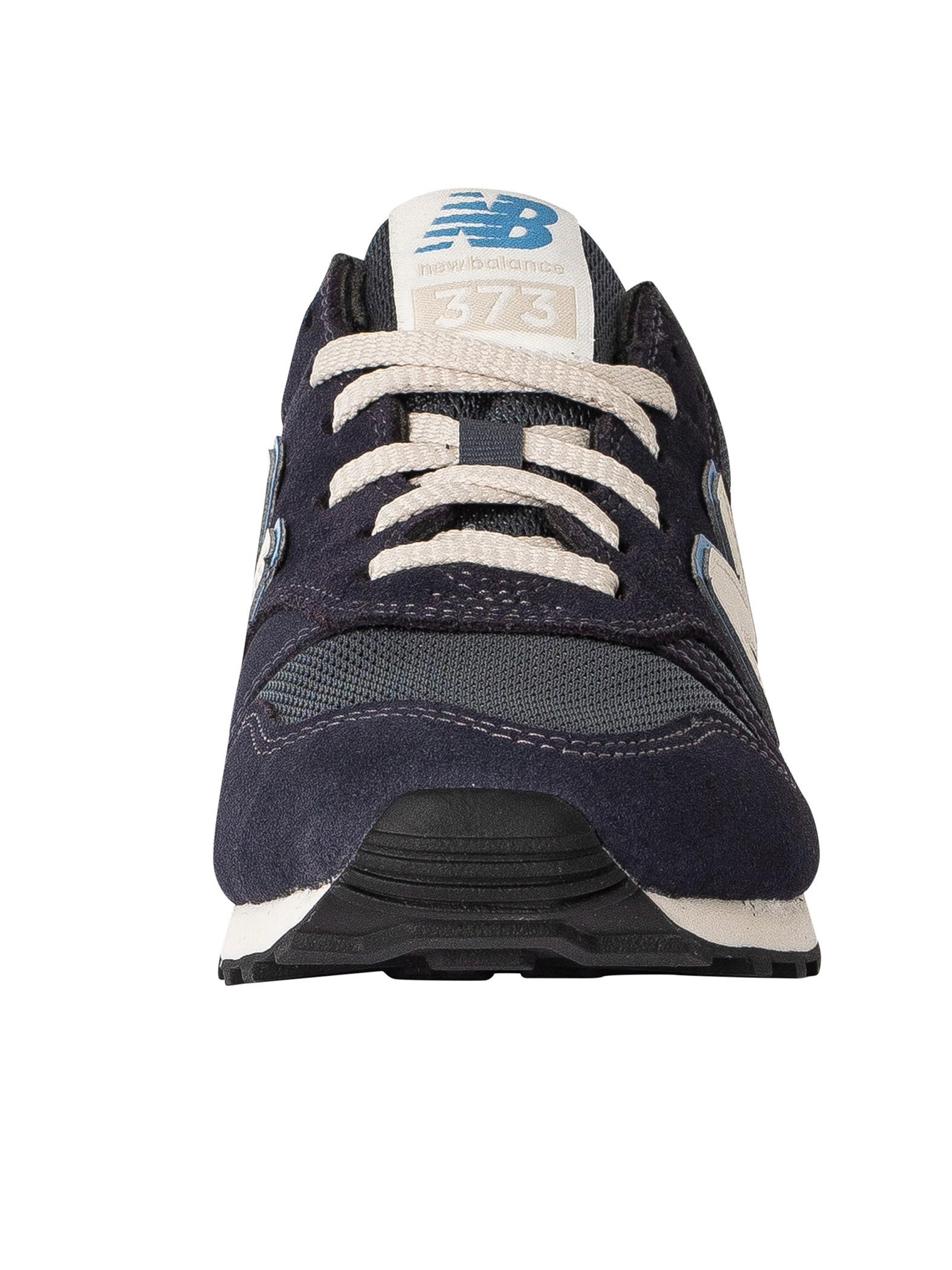 New Balance 373 Suede Trainers in Blue for Men Lyst UK